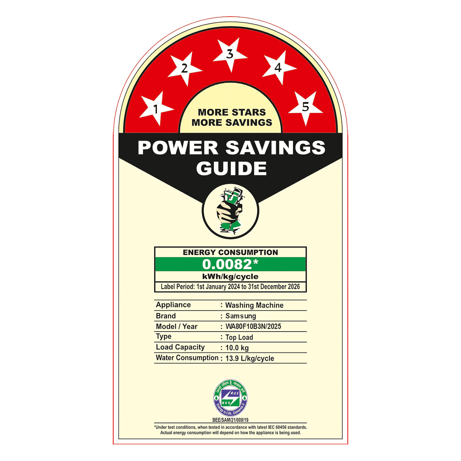 SAMSUNG 10 kg 5 Star Wi-Fi Inverter Fully Automatic Top Load Washing Machine (WA80F10B3NTL, AI VRT+ Technology, Brushed Navy)_4