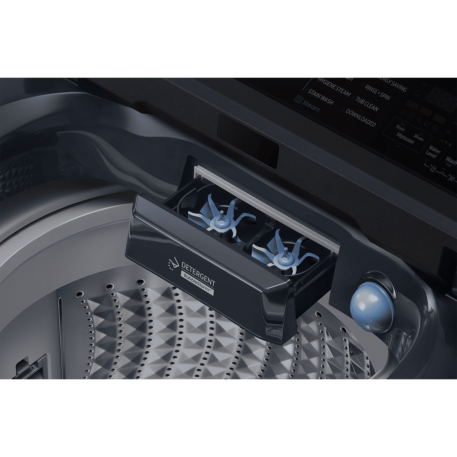 SAMSUNG 10 kg 5 Star Wi-Fi Inverter Fully Automatic Top Load Washing Machine (WA80F10B3NTL, AI VRT+ Technology, Brushed Navy)_5