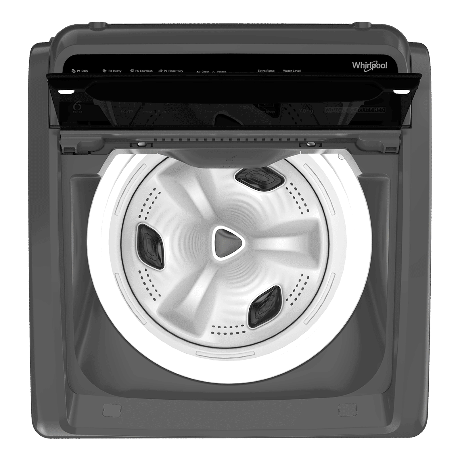 Whirlpool 7 kg 5 Star Fully Automatic Top Load Washing Machine (Whitemagic Elite, 31684, 6th Sense Technology, Grey) Whirlpool 7 kg 5 Star Fully Automatic Top Load Washing Machine (Whitemagic Elite, 31684, 6th Sense Technology, Grey)_7