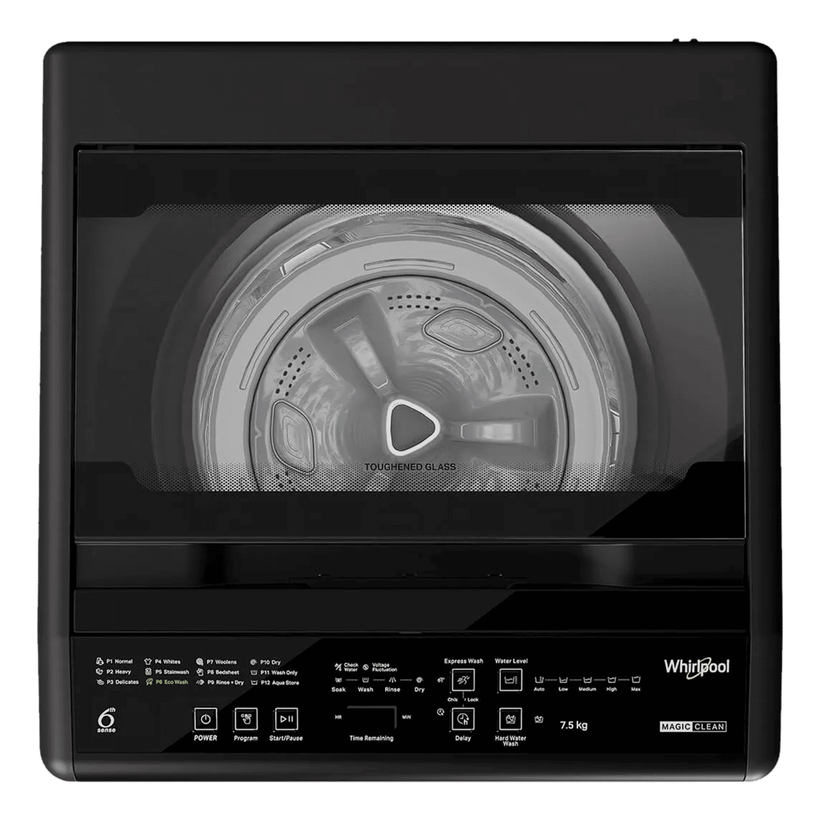 Whirlpool 7.5 kg 5 Star Fully Automatic Top Load Washing Machine (Magic Clean, 31611, 6th Sense Technology, Grey)_4