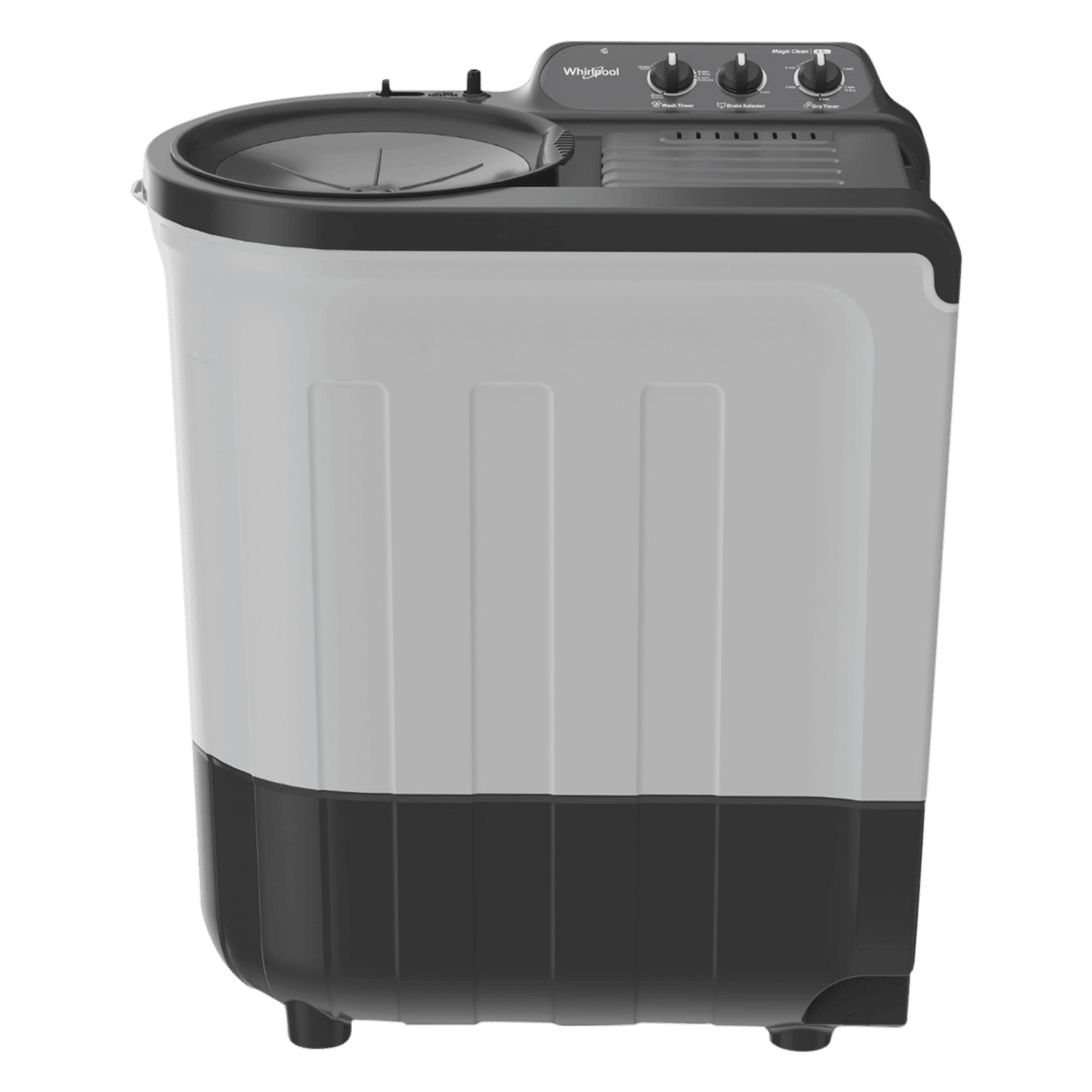 Whirlpool 6.5 kg 5 Star Semi Automatic Washing Machine with In built Scrubber (Magic Clean , 30337, Grey)_8