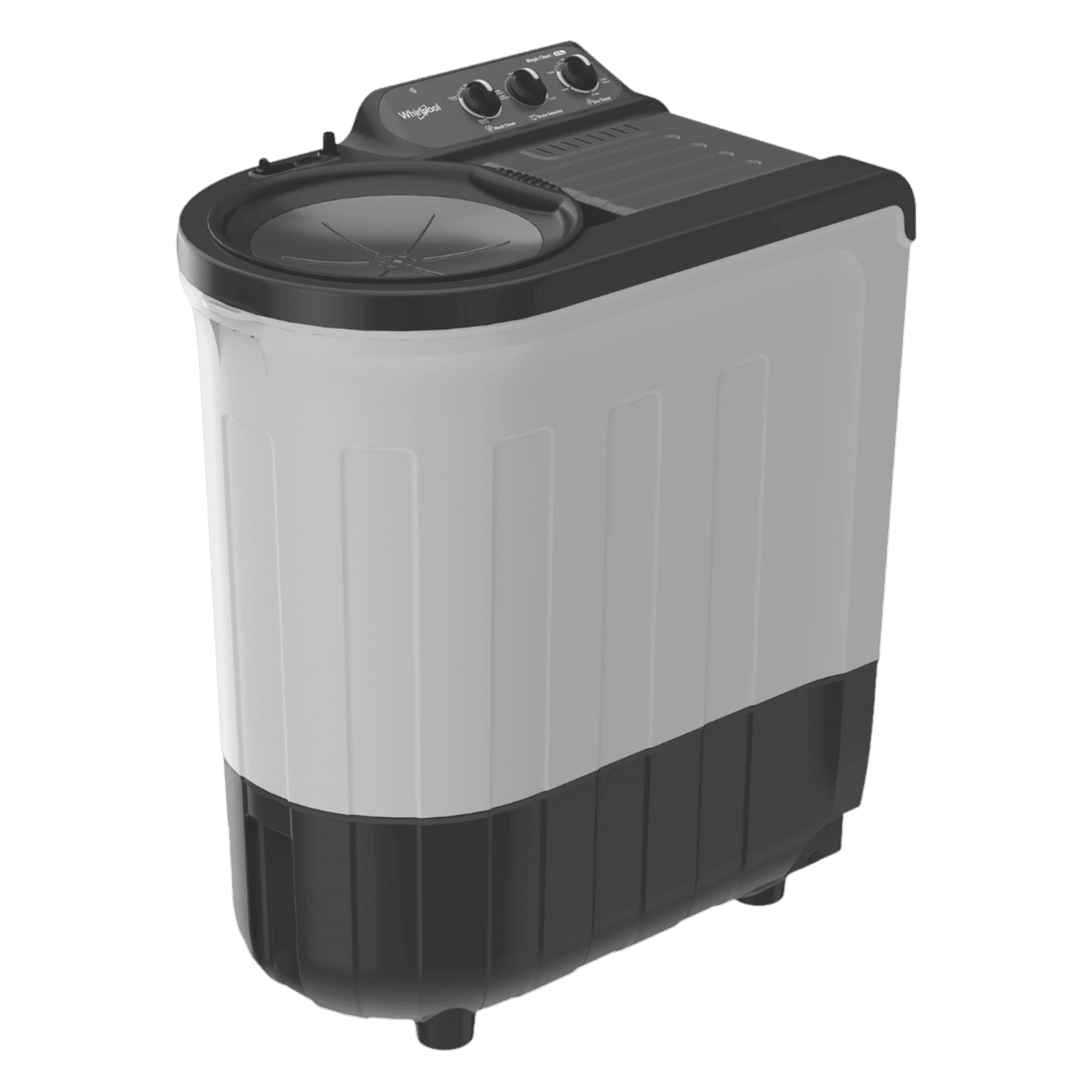 Whirlpool 6.5 kg 5 Star Semi Automatic Washing Machine with In built Scrubber (Magic Clean , 30337, Grey)_5