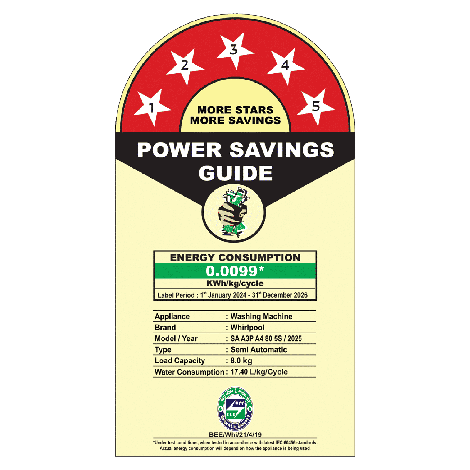 Whirlpool 8.0 kg 5 Star Semi Automatic Washing Machine with In built Scrubber (Magic Clean, 30318, Grey) Whirlpool 8.0 kg 5 Star Semi Automatic Washing Machine with In built Scrubber (Magic Clean, 30318, Grey)_11