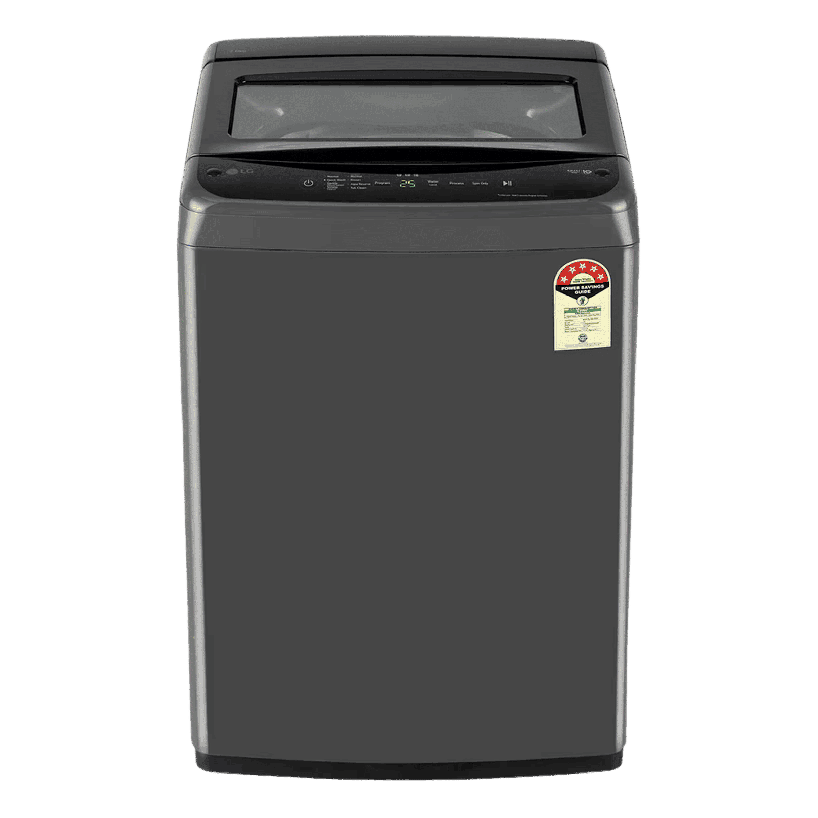LG 7 kg 5 Star Inverter Fully Automatic Top Load Washing Machine (T70VBMB4ZD.ABMQEIL, Smart Diagnosis, Middle Black) LG 7 kg 5 Star Inverter Fully Automatic Top Load Washing Machine (T70VBMB4ZD.ABMQEIL, Smart Diagnosis, Middle Black)_1