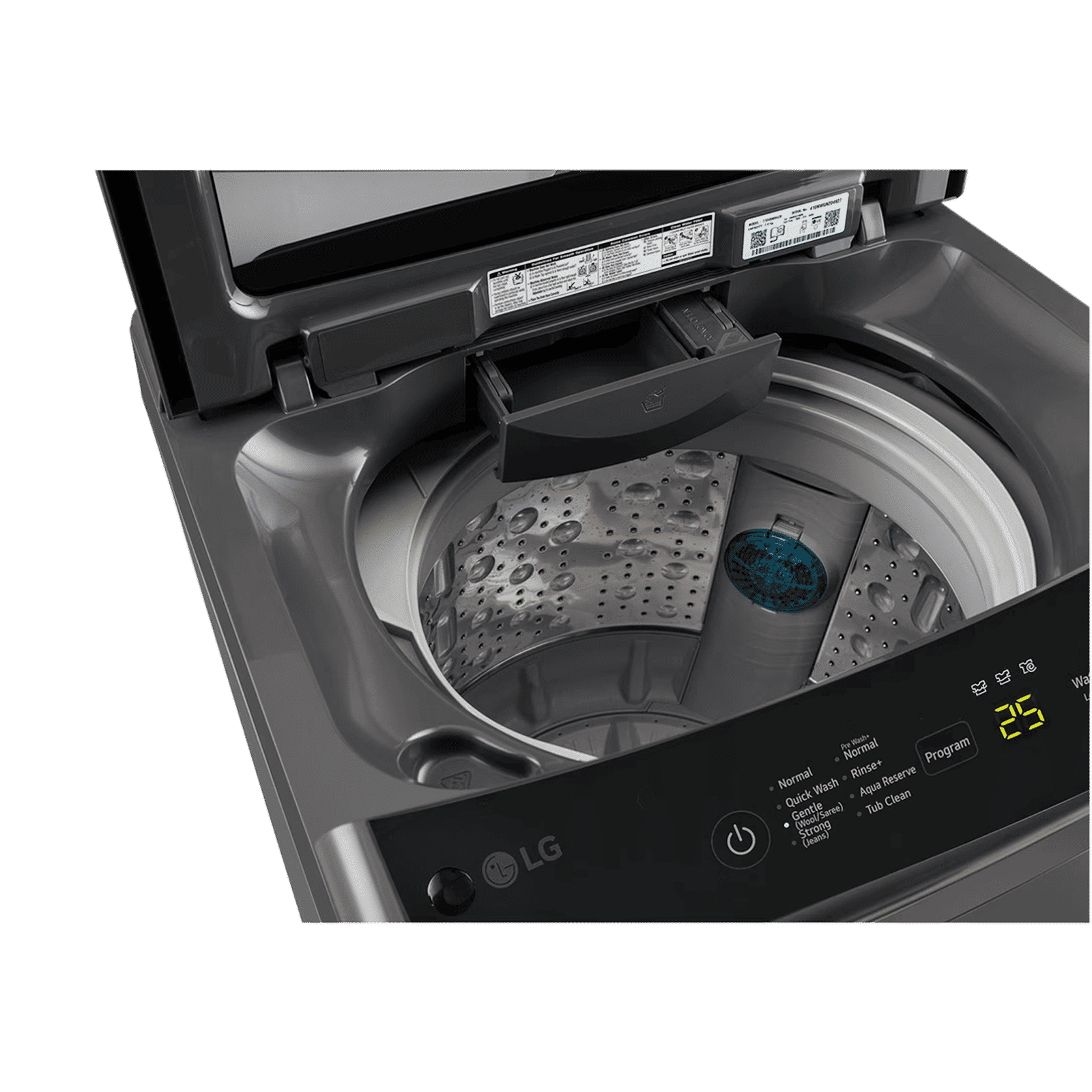 LG 7 kg 5 Star Inverter Fully Automatic Top Load Washing Machine (T70VBMB4ZD.ABMQEIL, Smart Diagnosis, Middle Black) LG 7 kg 5 Star Inverter Fully Automatic Top Load Washing Machine (T70VBMB4ZD.ABMQEIL, Smart Diagnosis, Middle Black)_7