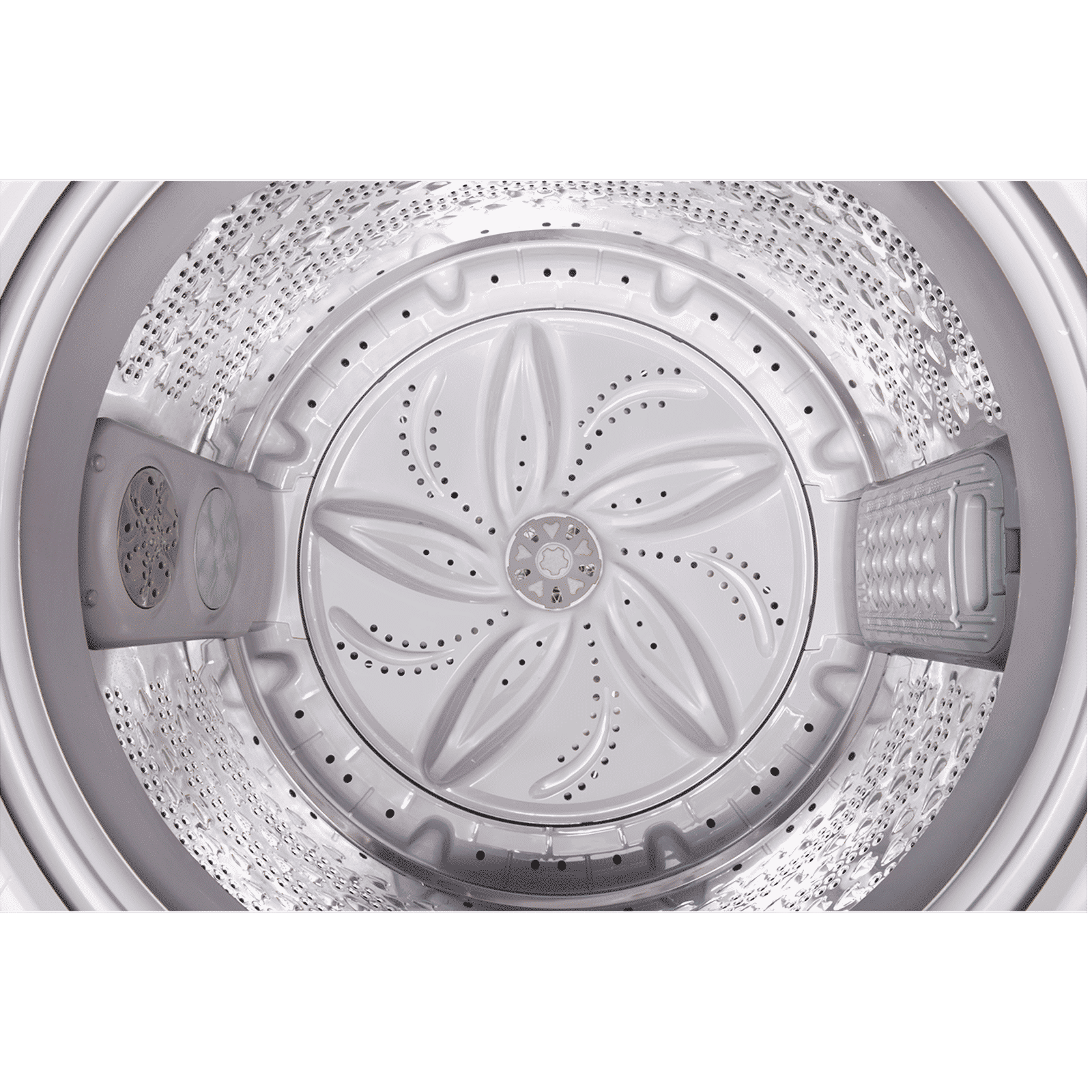 VOLTAS beko 8 Kg 5 Star Fully Automatic Top Load Washing Machine (WTL8011AU, Aqua Wave Drum, Grey)_5