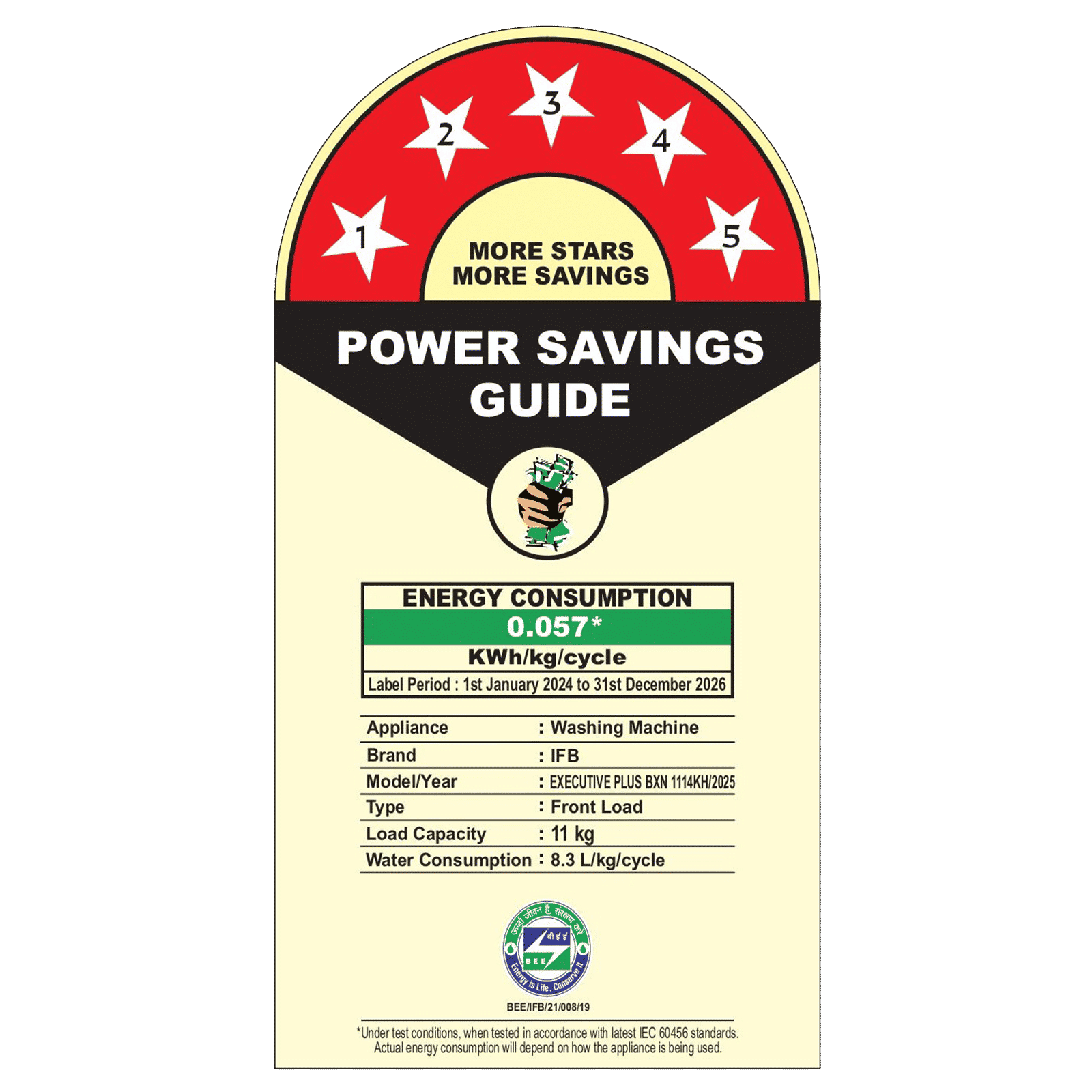 IFB 11 kg 5 Star Wi-Fi Inverter Fully Automatic Front Load Washing Machine (Executive Plus BXN 1114KH, AI Technology, Black VCM)_8