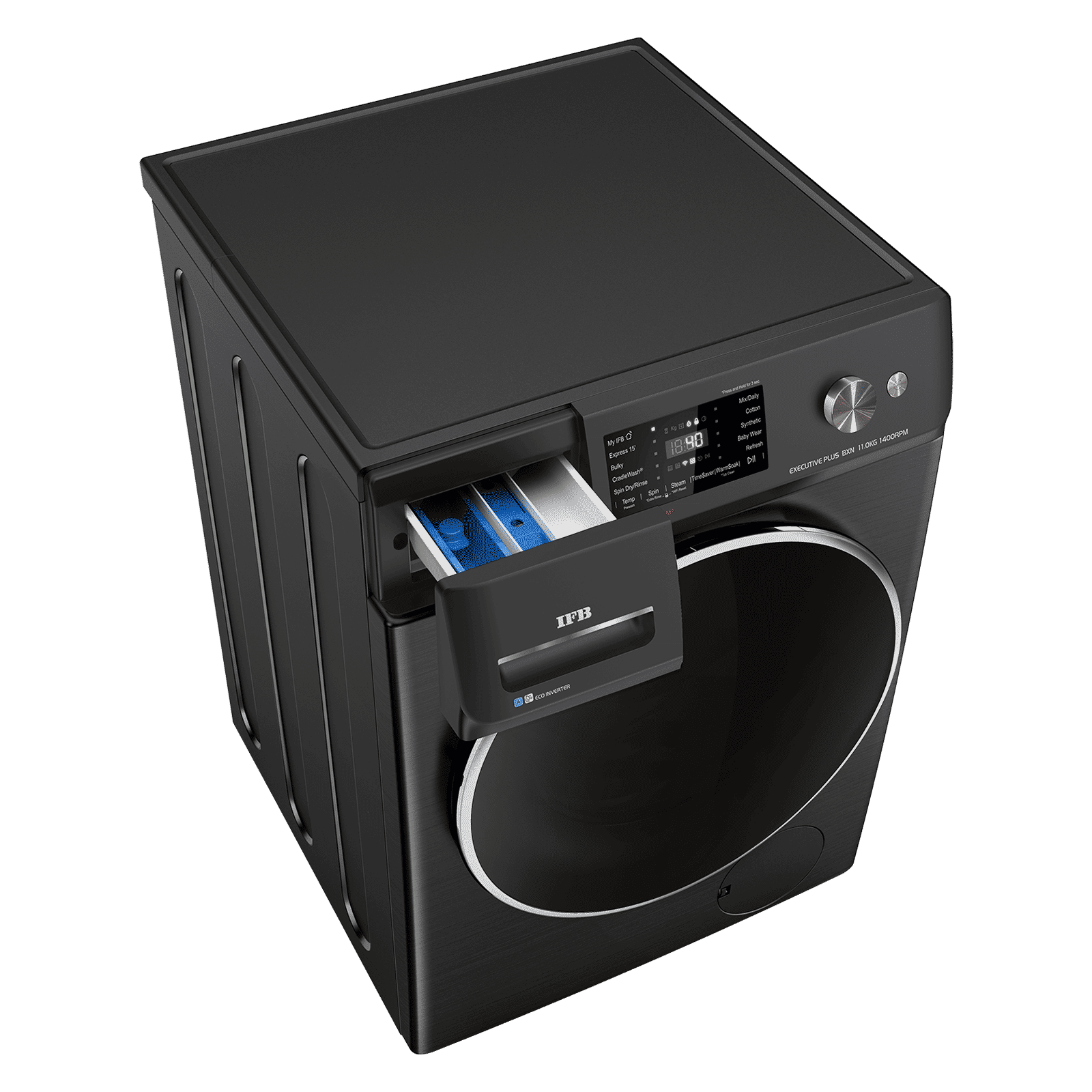 IFB 11 kg 5 Star Wi-Fi Inverter Fully Automatic Front Load Washing Machine (Executive Plus BXN 1114KH, AI Technology, Black VCM)_6