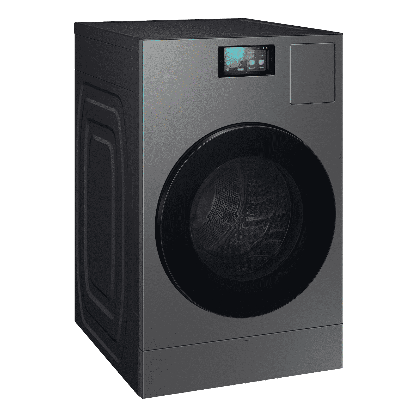 SAMSUNG 25 kg Wi-Fi Inverter Fully Automatic Front Washer Dryer (WD25DB8995BZTL, Heat Pump Technology, Dark Silver)_4