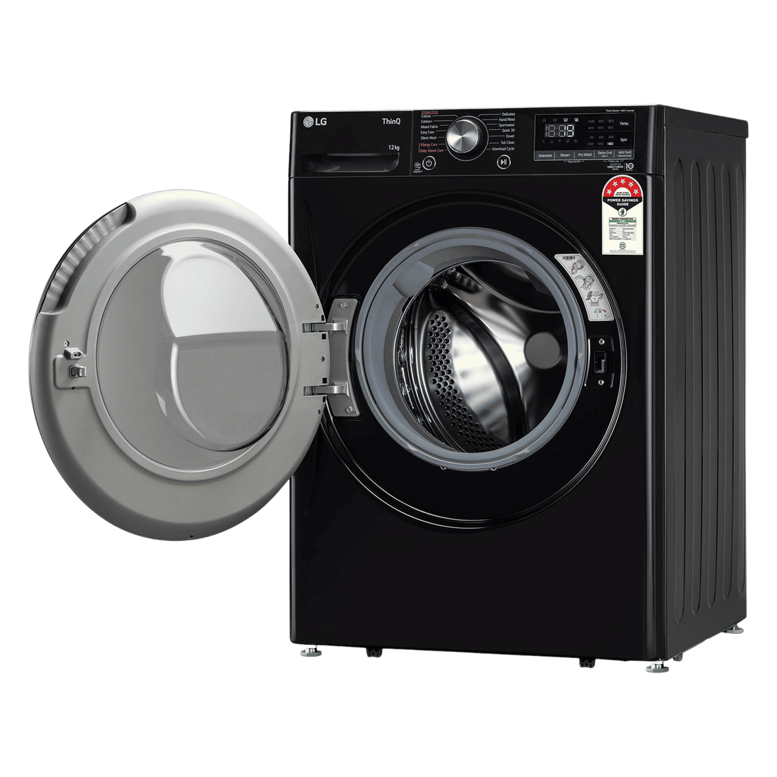 LG 12 kg 5 Star Wi-Fi Inverter Fully Automatic Front Load Washing Machine (Vivace Premium, FHP1412Z5O, 6 Motion DD, Onyx Black) LG 12 kg 5 Star Wi-Fi Inverter Fully Automatic Front Load Washing Machine (Vivace Premium, FHP1412Z5O, 6 Motion DD, Onyx Black)_7