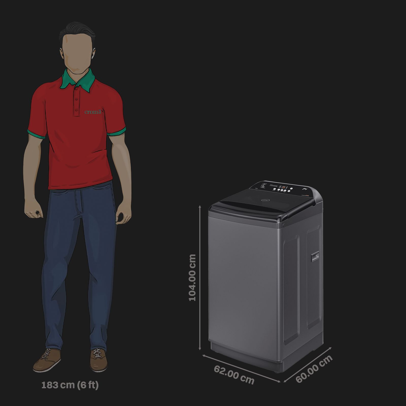 Godrej 9.5 kg 5 Star Fully Automatic Top Load Washing Machine (Hydris, Zero Pressure Technology, Graphite Grey)_3