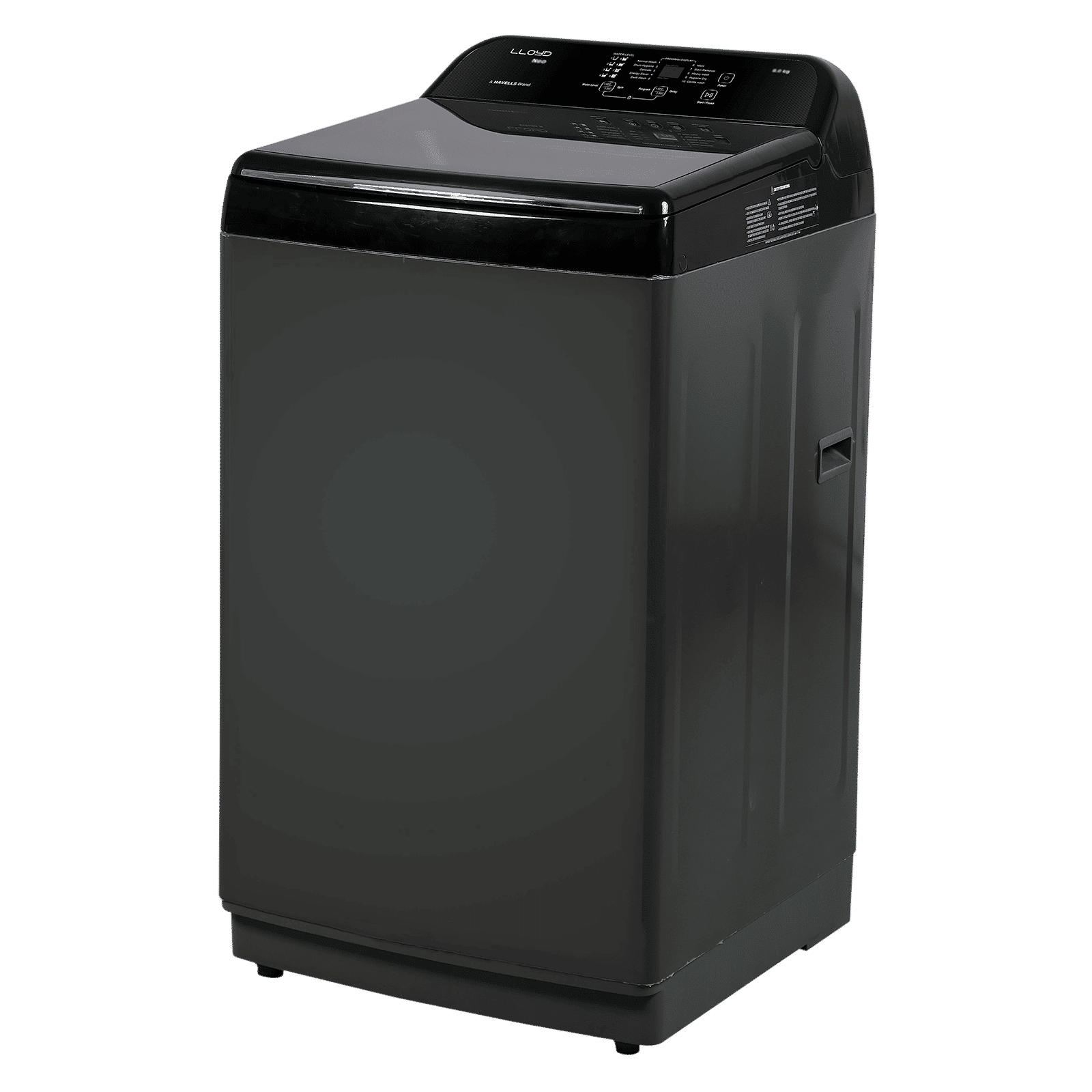 LLOYD 10 kg 5 Star Fully Automatic Top Load Washing Machine (NeoXL H, 8 i-Sense Technology, Mid Black)_2