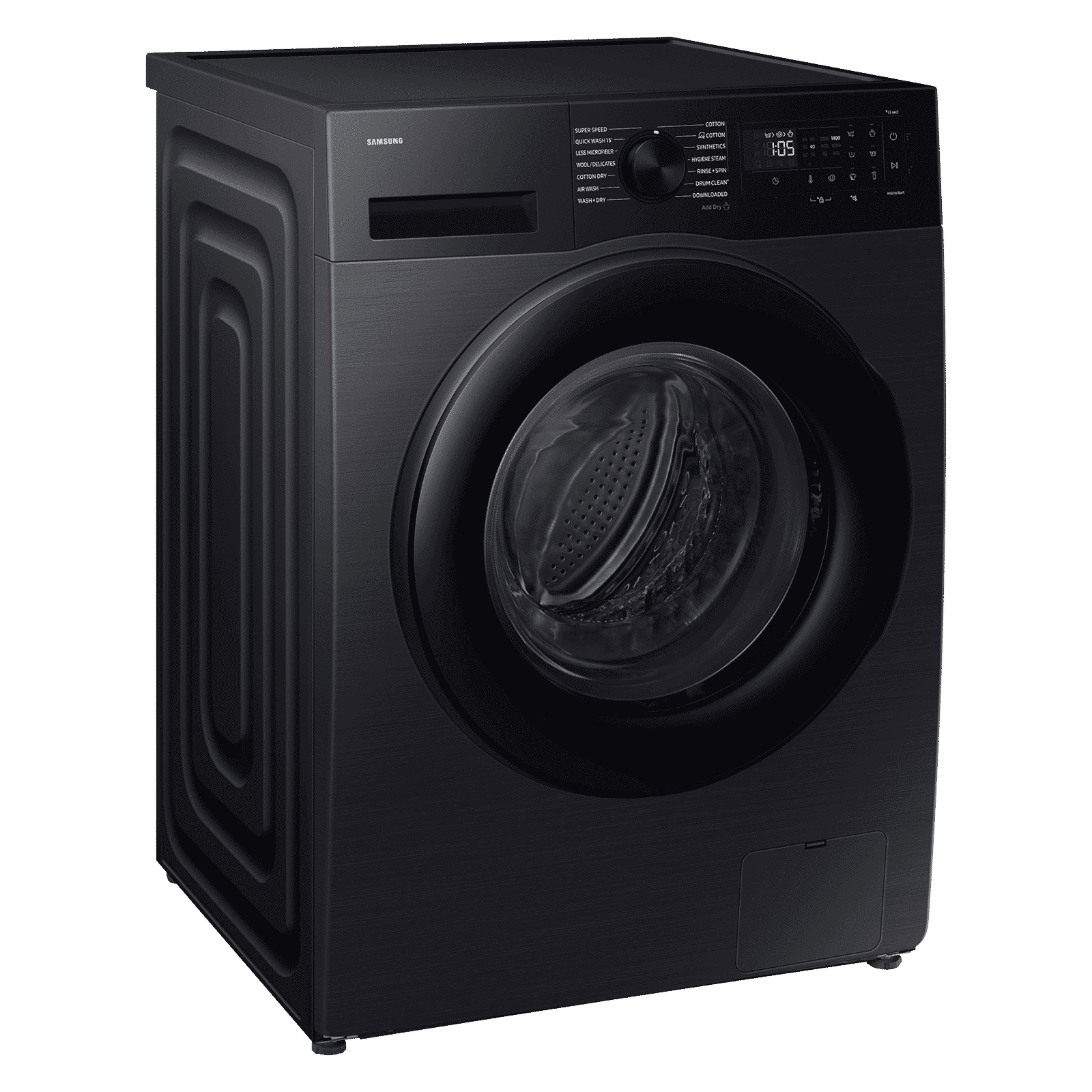 SAMSUNG 12/7 kg 5 Star Wi-Fi Inverter Fully Automatic Front Load Washer Dryer (5 Series, WD12FG5B34BBTL, Hygiene Steam, Black) SAMSUNG 12/7 kg 5 Star Wi-Fi Inverter Fully Automatic Front Load Washer Dryer (5 Series, WD12FG5B34BBTL, Hygiene Steam, Black)_3