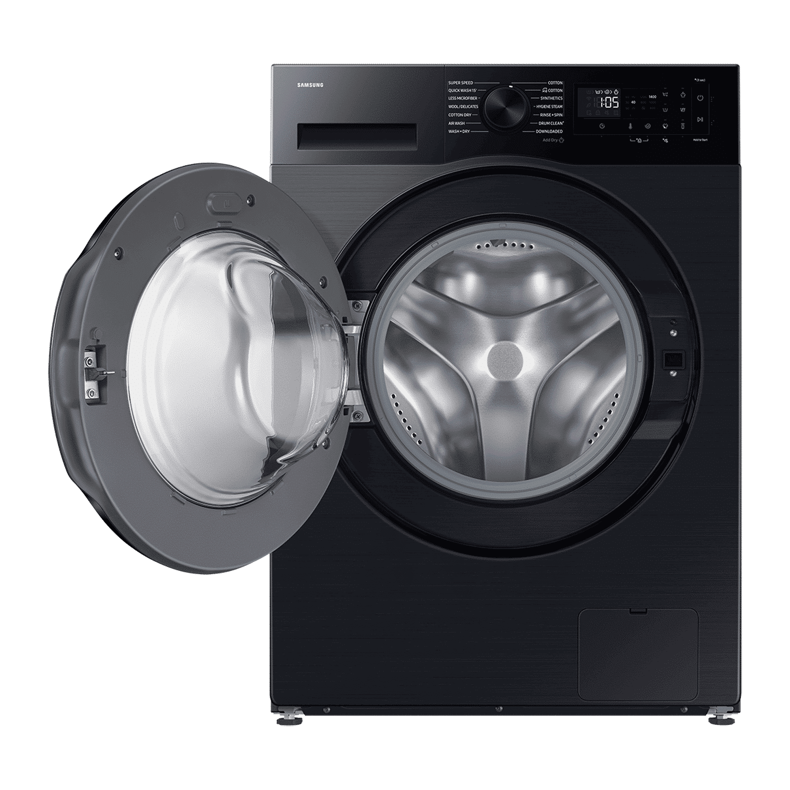 SAMSUNG 12/7 kg 5 Star Wi-Fi Inverter Fully Automatic Front Load Washer Dryer (5 Series, WD12FG5B34BBTL, Hygiene Steam, Black) SAMSUNG 12/7 kg 5 Star Wi-Fi Inverter Fully Automatic Front Load Washer Dryer (5 Series, WD12FG5B34BBTL, Hygiene Steam, Black)_5