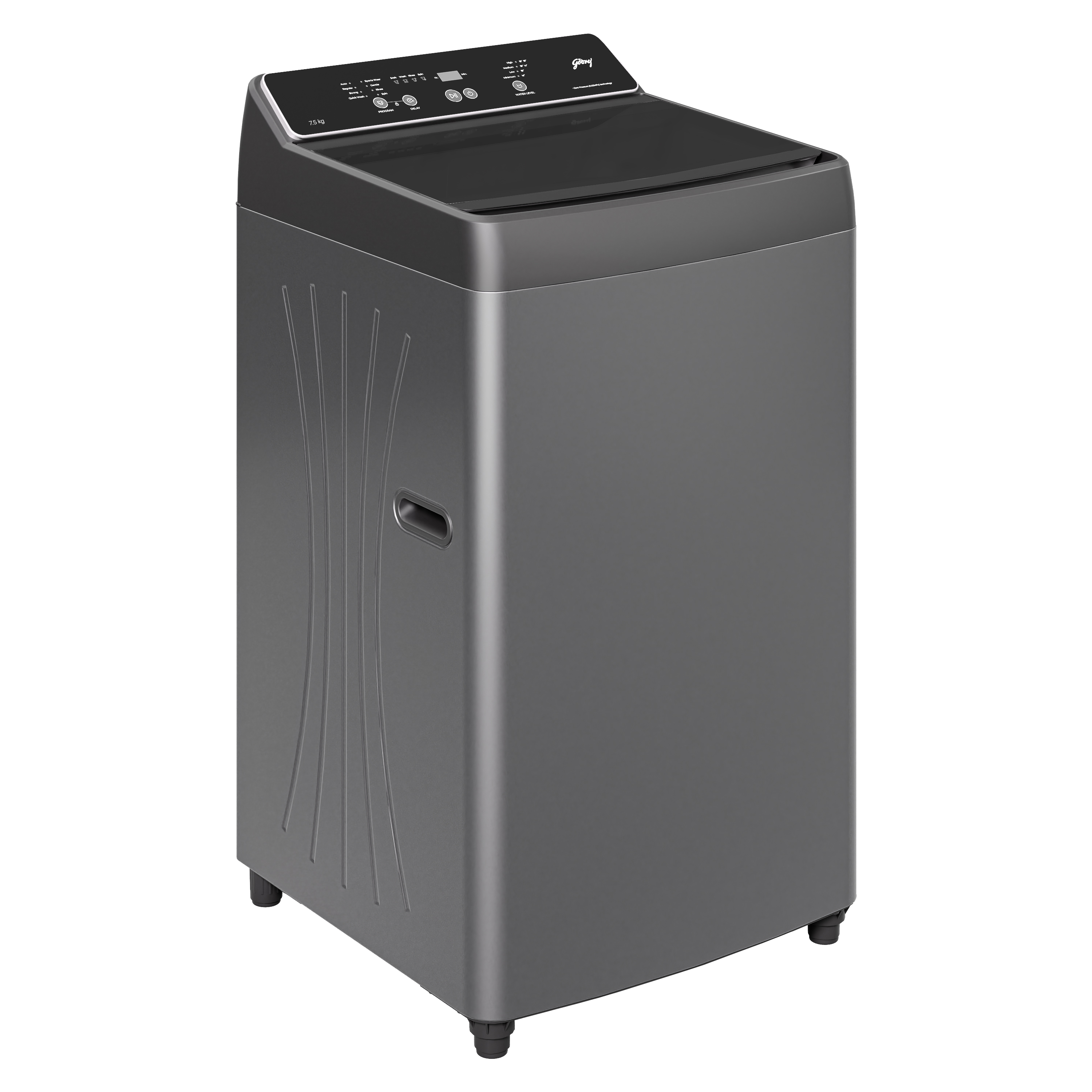 Godrej 7.5 kg 5 Star Fully Automatic Top Load Washing Machine (Valor, WTEON VAL 75 5.0 FDAG, In-built Heater, Metalic Black)_3