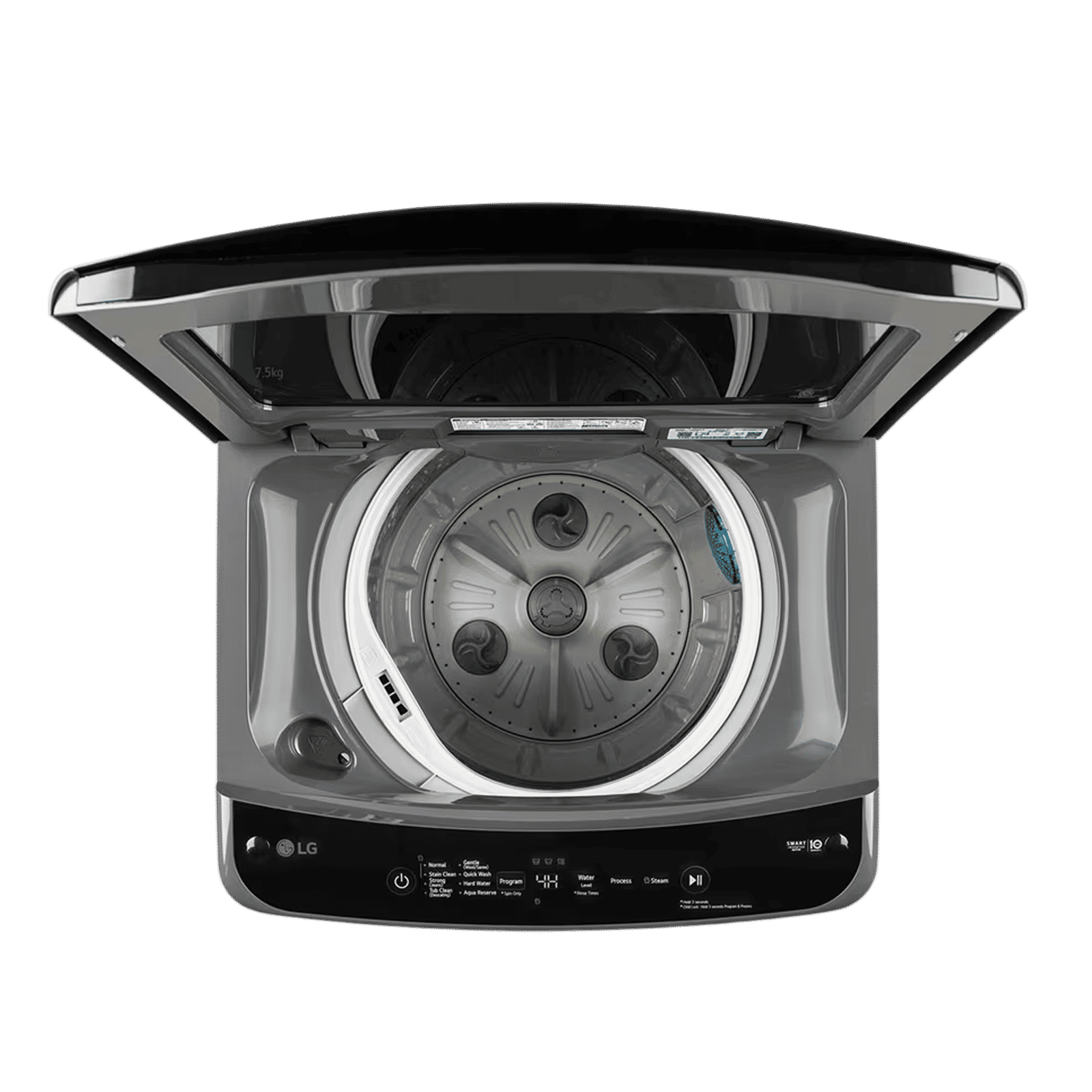 LG 7.5 kg 5 Star Inverter Fully Automatic Top Load Washing Machine (T75VBMB1S.ABMQEIL, In-Built Heater, Middle Black) LG 7.5 kg 5 Star Inverter Fully Automatic Top Load Washing Machine (T75VBMB1S.ABMQEIL, In-Built Heater, Middle Black)_6