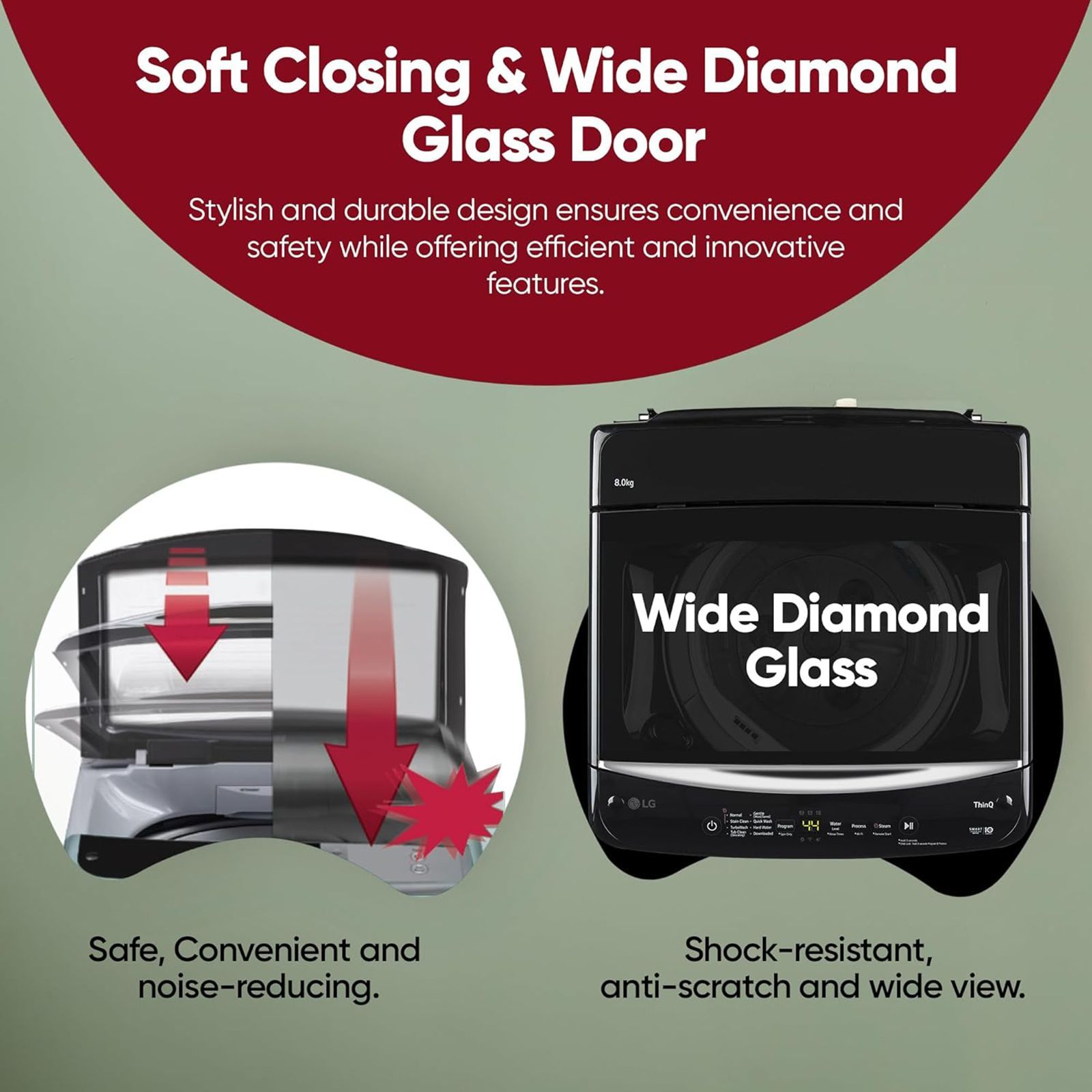 LG 8 kg 5 Star Wi-Fi Inverter Fully Automatic Top Load Washing Machine (T80V4OB1S.ANBQEIL, In-Built Heater, Onyx Black)_15