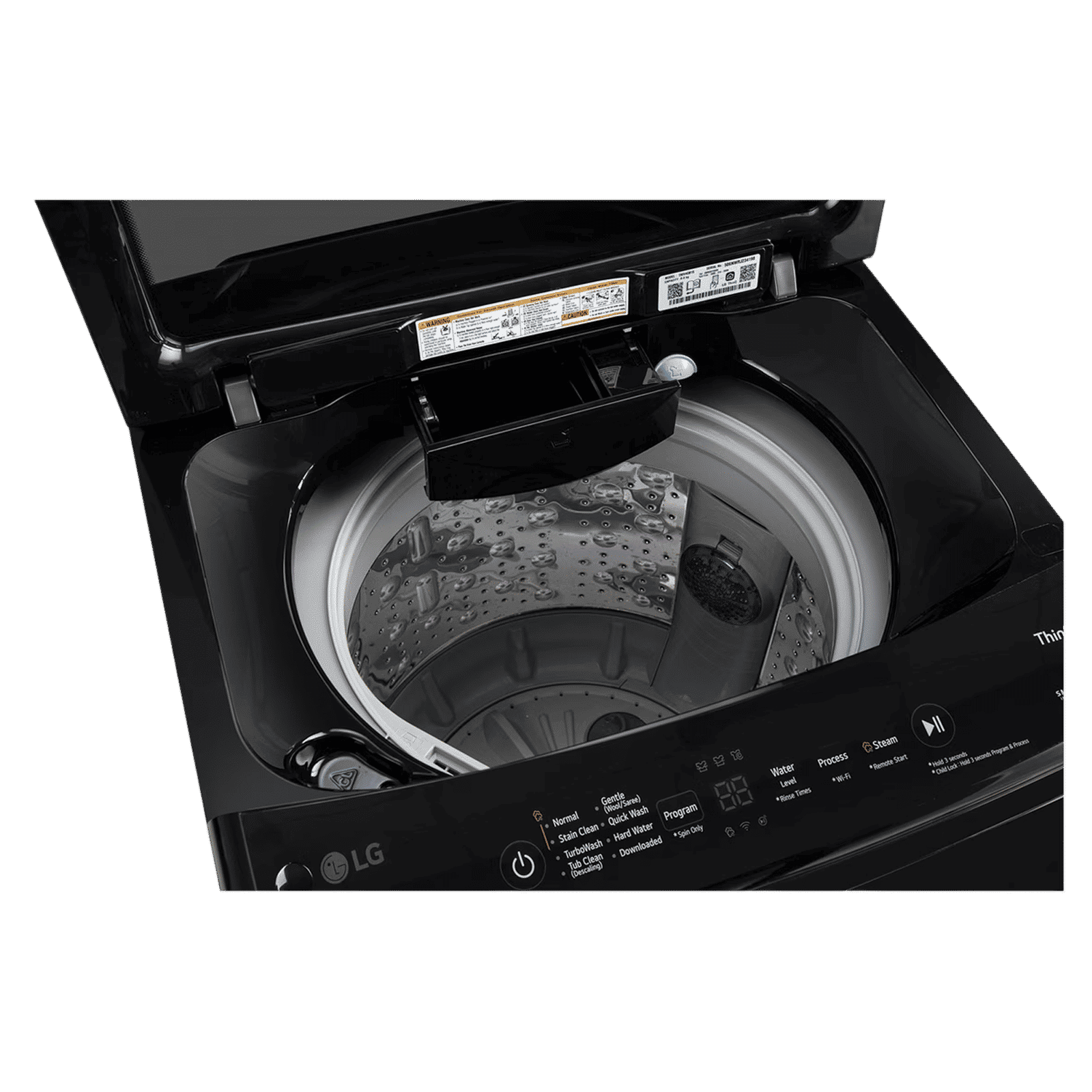 LG 8 kg 5 Star Wi-Fi Inverter Fully Automatic Top Load Washing Machine (T80V4OB1S.ANBQEIL, In-Built Heater, Onyx Black) LG 8 kg 5 Star Wi-Fi Inverter Fully Automatic Top Load Washing Machine (T80V4OB1S.ANBQEIL, In-Built Heater, Onyx Black)_5