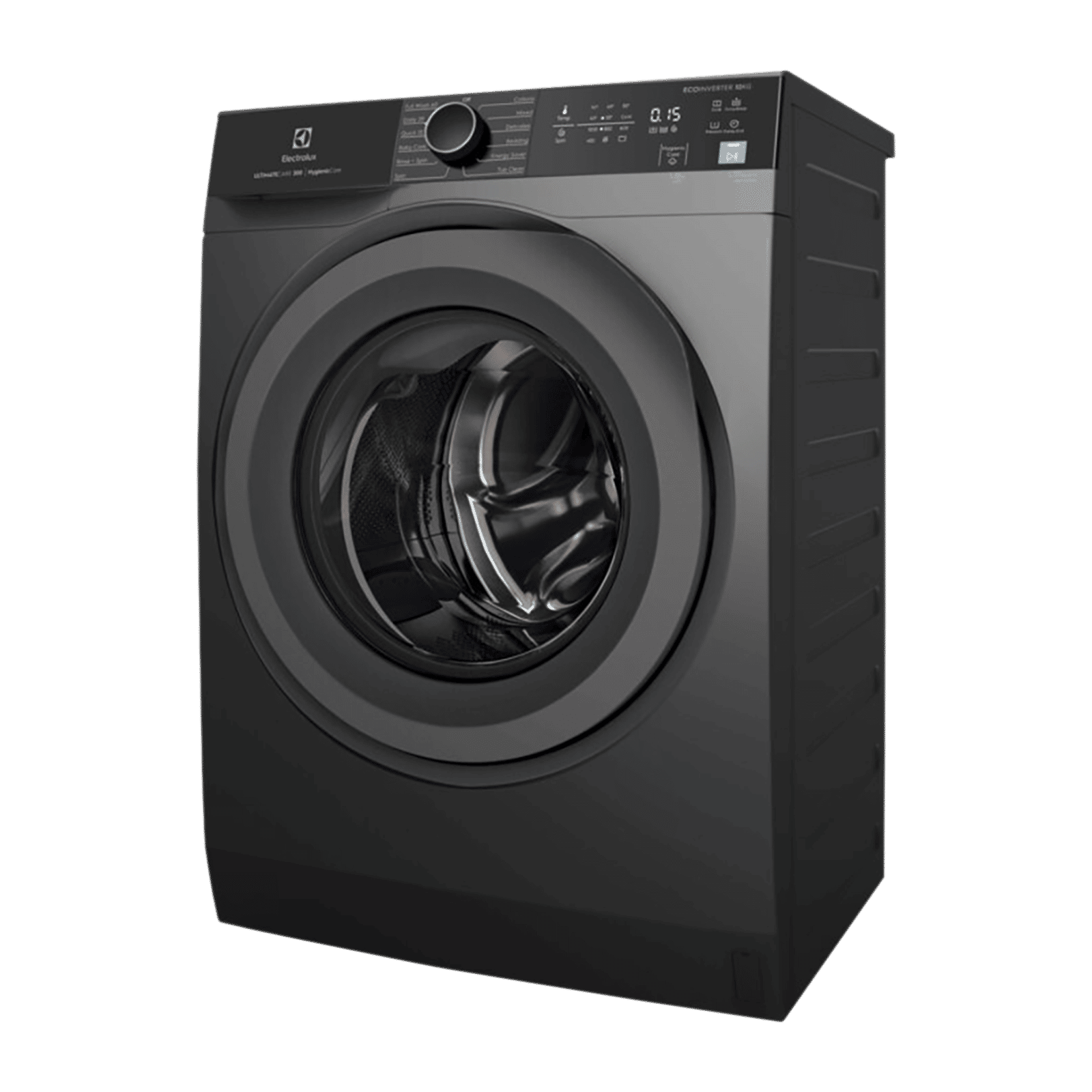 Electrolux 10 kg 5 Star Inverter Fully Automatic Front Load Washing Machine (UltimateCare 300, EWF1024M3SB, HygienicCare, Dark Silver)_3