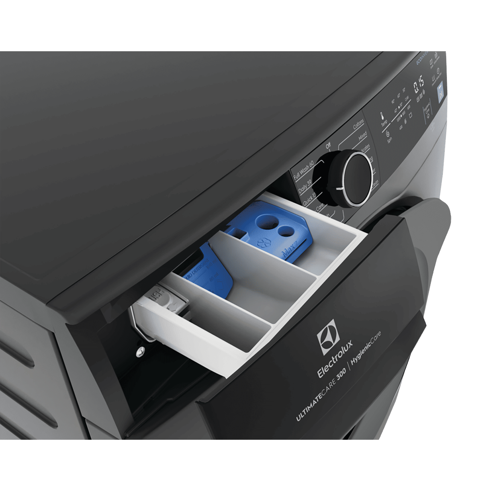 Electrolux 10 kg 5 Star Inverter Fully Automatic Front Load Washing Machine (UltimateCare 300, EWF1024M3SB, HygienicCare, Dark Silver)_5