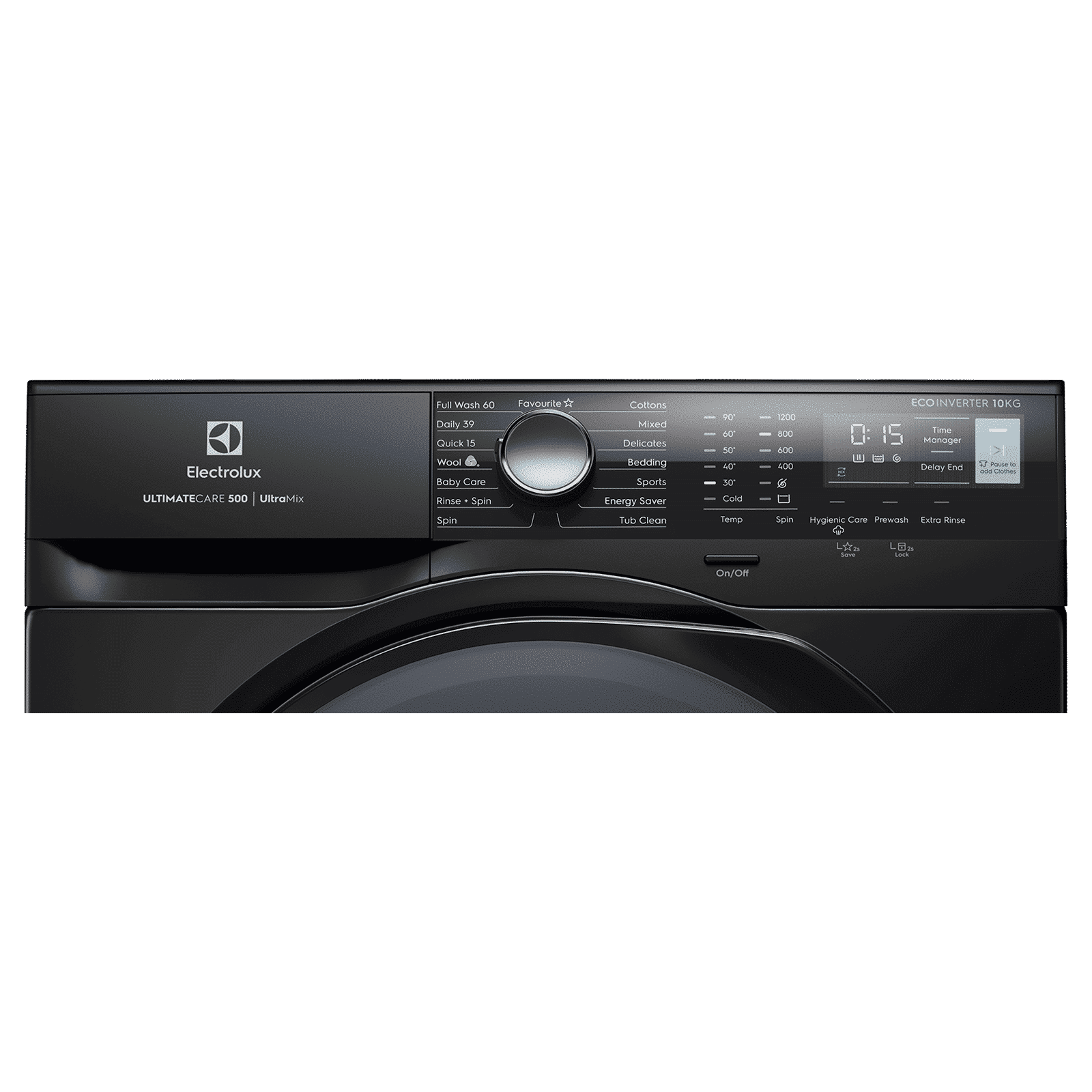 Electrolux 10 kg 5 Star Inverter Fully Automatic Front Load Washing Machine (UltimateCare 500, EWF1024R5SB, Woolmark Approved Cycle, Dark Silver)_4