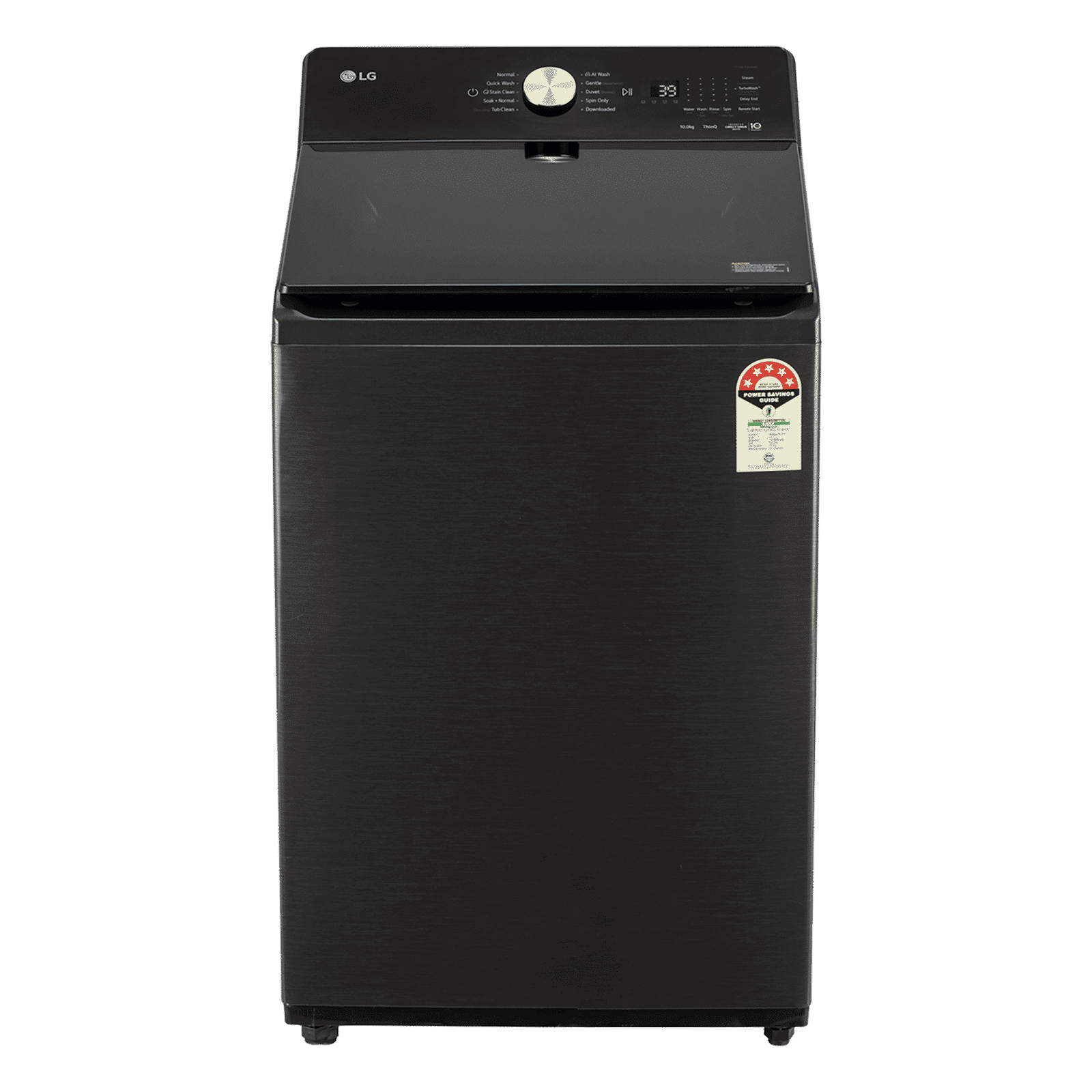 LG 10 kg 5 Star Wi-Fi Inverter Fully Automatic Top Load Washing Machine (TX Series, TX510SWP.APBQEIL, AI Direct Drive, Platinum Black) LG 10 kg 5 Star Wi-Fi Inverter Fully Automatic Top Load Washing Machine (TX Series, TX510SWP.APBQEIL, AI Direct Drive, Platinum Black)_1
