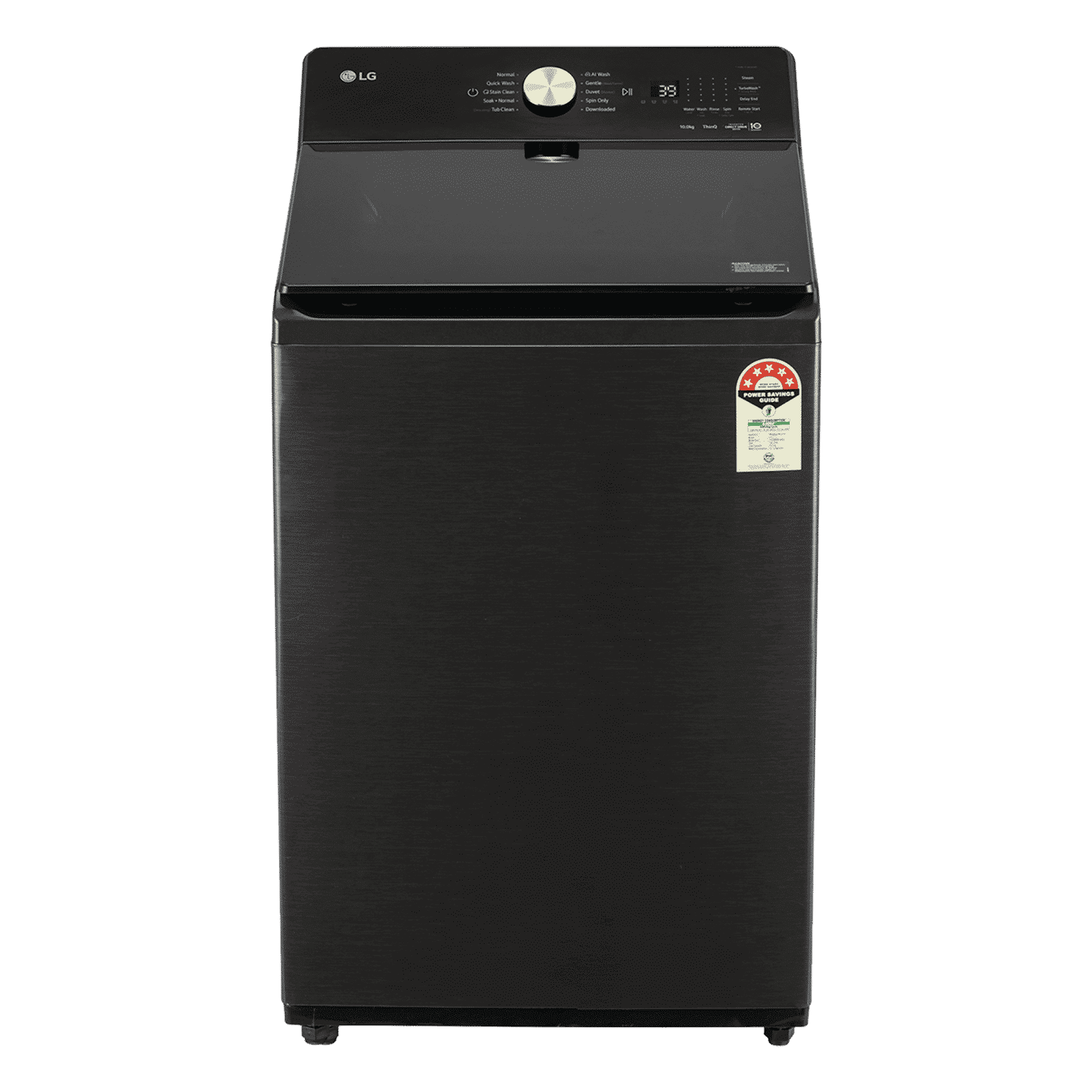 LG 10 kg 5 Star Wi-Fi Inverter Fully Automatic Top Load Washing Machine (TX Series, TX510SWP.APBQEIL, AI Direct Drive, Platinum Black)_1
