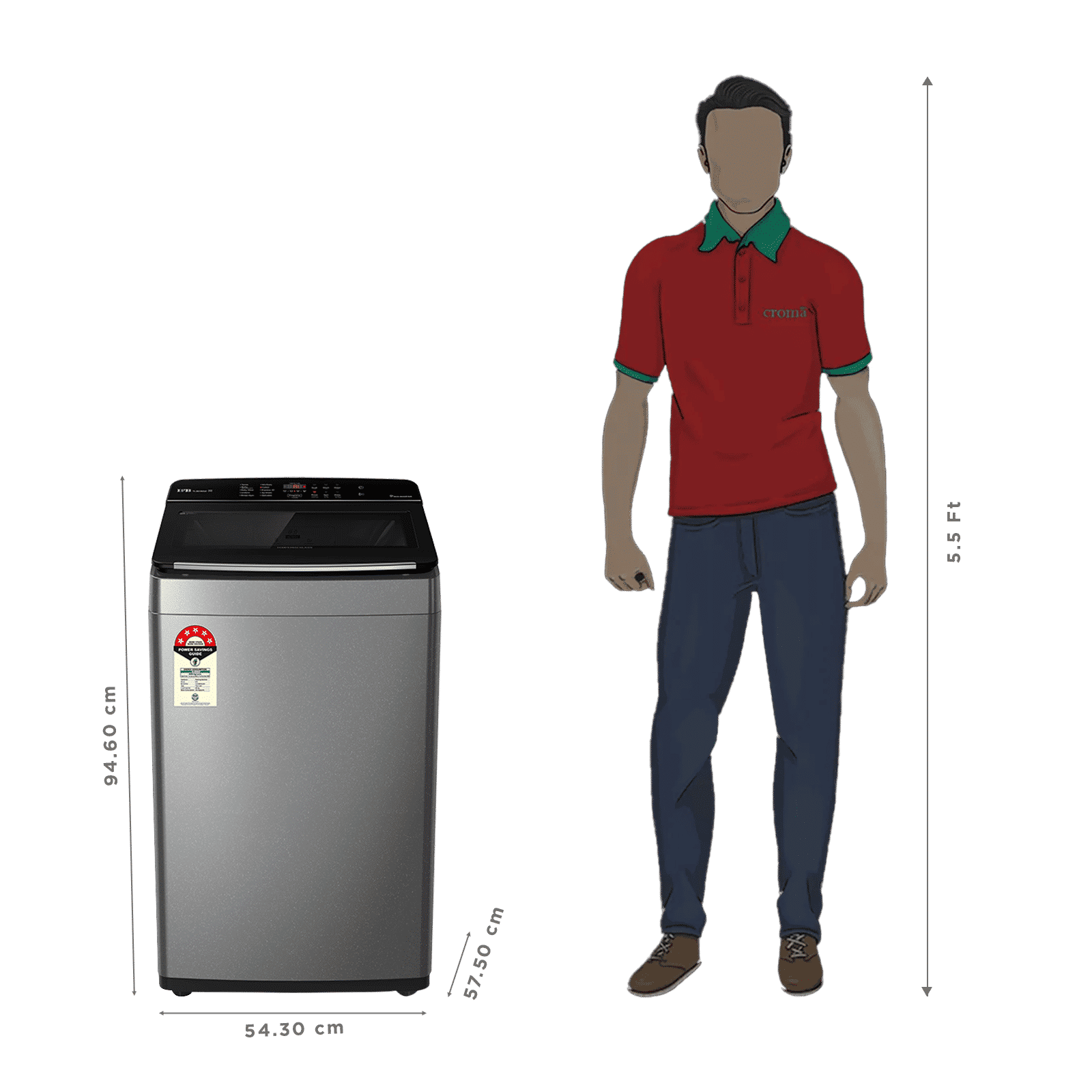 IFB 8 kg 5 Star Fully Automatic Top Load Washing Machine (TL801MS2ID, 8903287032271, With Eco Inverter, Mystic Silver)_2