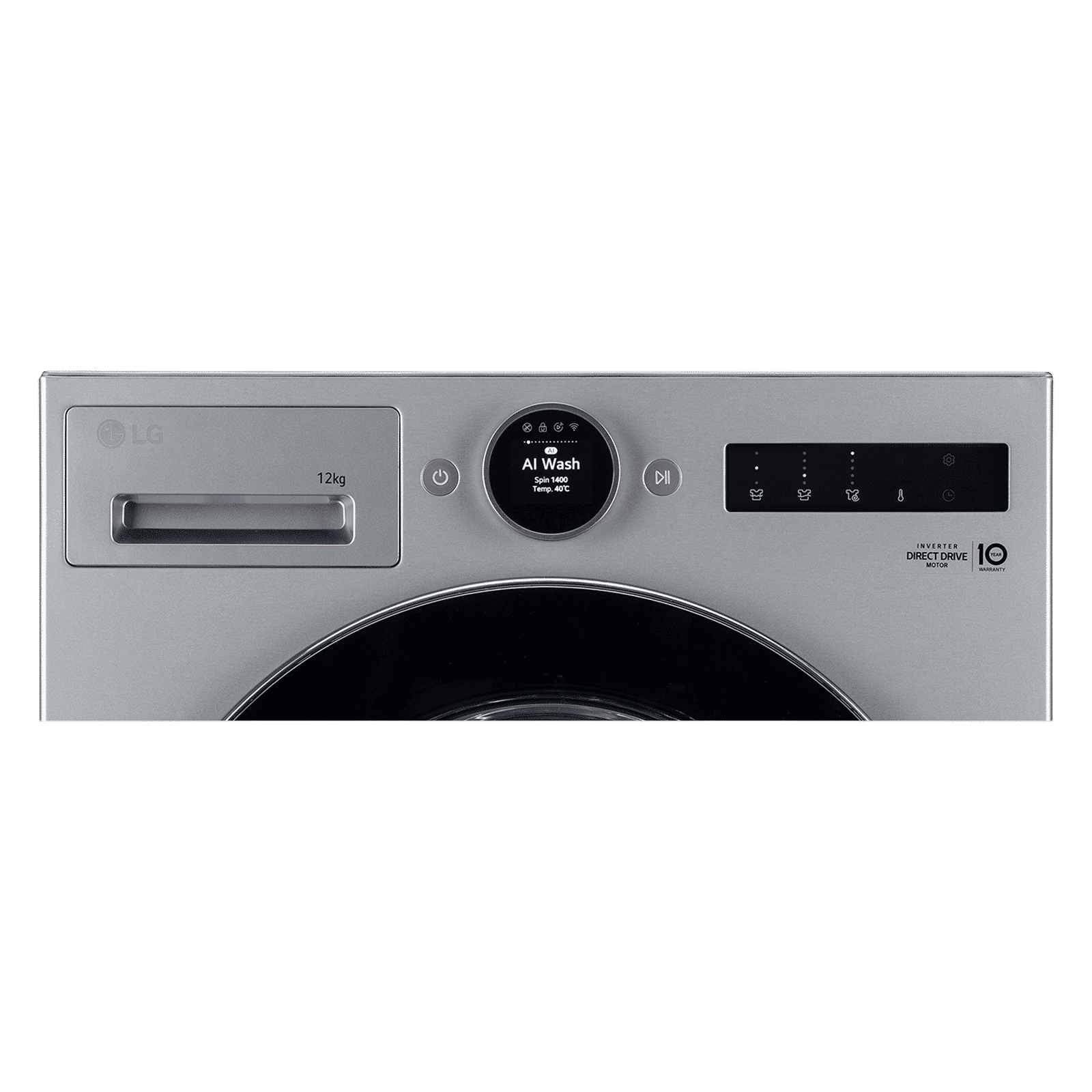 LG 12 kg 5 Star Wi-Fi Fully Automatic Front Load Washing Machine (VX Series, FX1412N9S.AESQEIL, AI Direct Drive, Essence Silver)_3