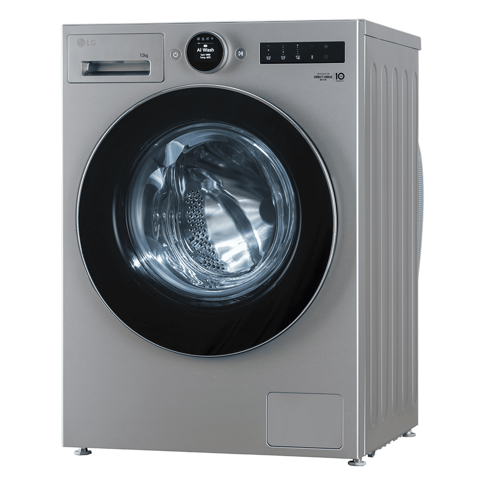 LG 12 kg 5 Star Wi-Fi Fully Automatic Front Load Washing Machine (VX Series, FX1412N9S.AESQEIL, AI Direct Drive, Essence Silver)_5