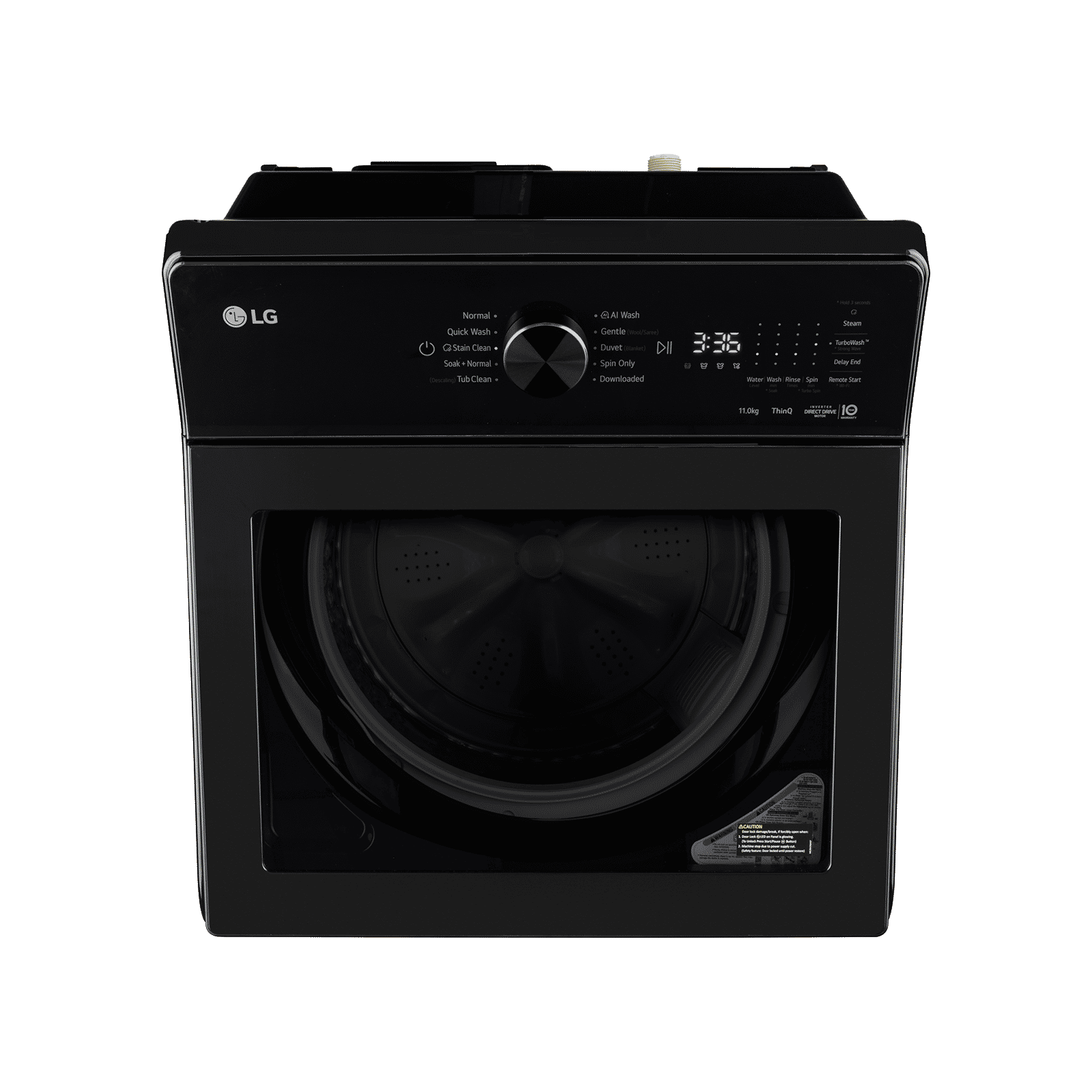 LG 11 kg 5 Star Wi-Fi Inverter Fully Automatic Top Load Washing Machine ( TX Series, TX511SWO, 6 Motion Direct Drive, Onyx Black)_3