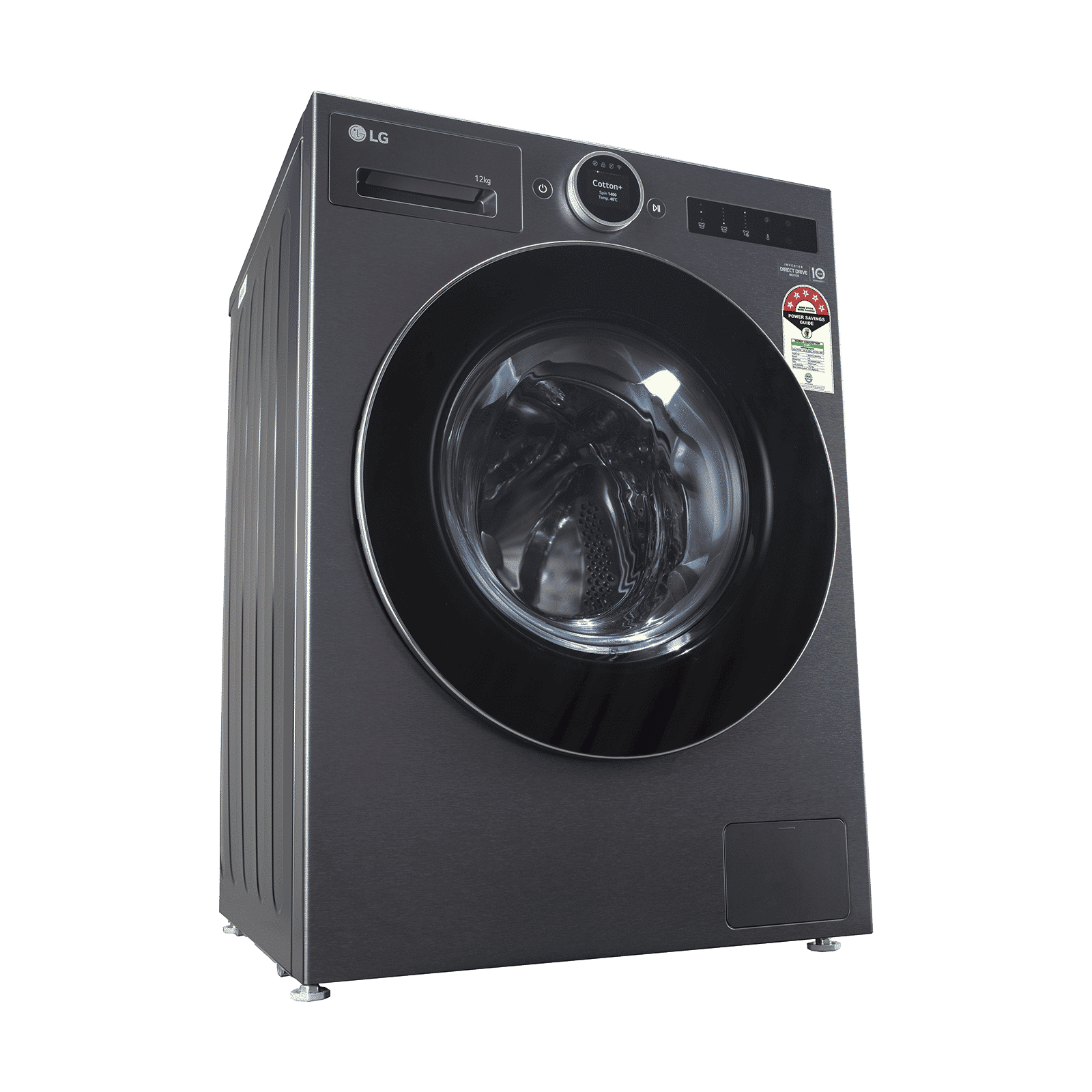 LG 12 kg 5 Star Wi-Fi Inverter Fully Automatic Front Load Washing Machine (VX Series, FX1412A9K, AI Direct Drive 2.0, Essence Black)_6