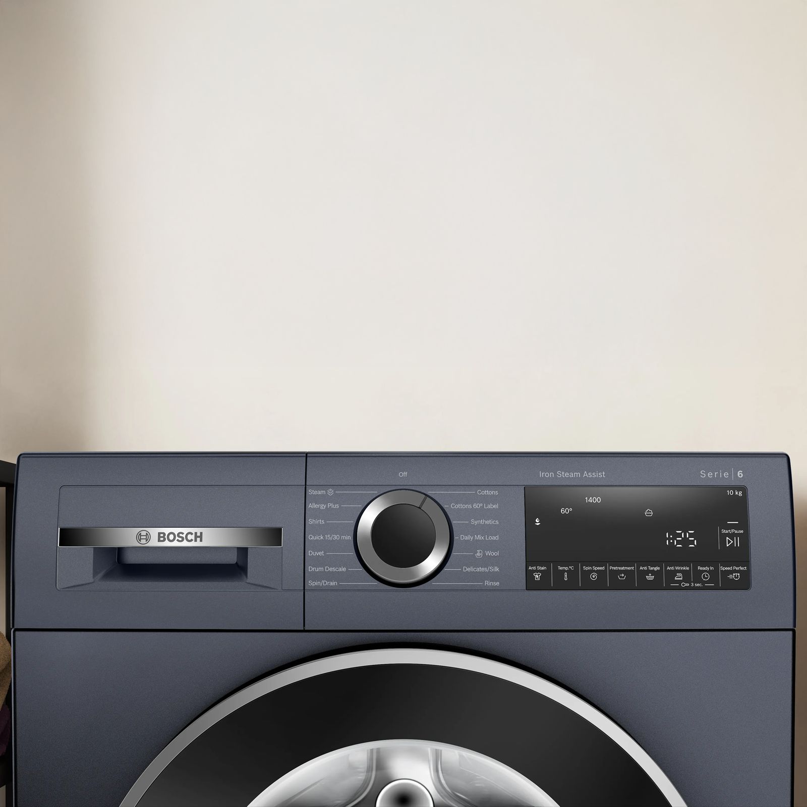 BOSCH 10 kg 5 Star Fully Automatic Front Load Washing Machine (Series 6, WGA254ZPIN, EcoSilence Drive, Dark Lake)_2