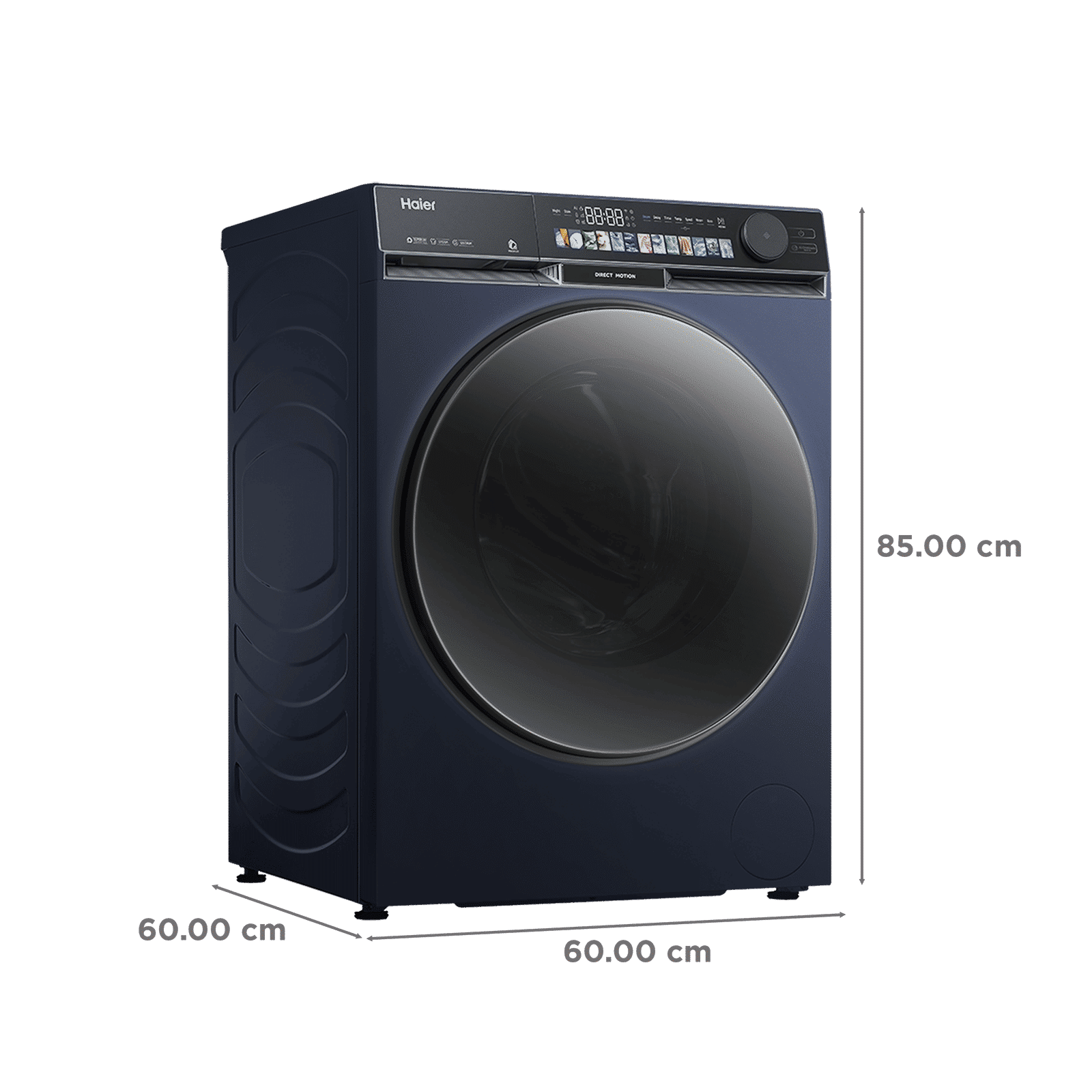 Haier 12 kg 5 Star Wi-Fi Fully Automatic Front Load Washing Machine (F9P, HW120-DM14F9PBKU1, Direct Motion Motor, Black) Haier 12 kg 5 Star Wi-Fi Fully Automatic Front Load Washing Machine (F9P, HW120-DM14F9PBKU1, Direct Motion Motor, Black)_3