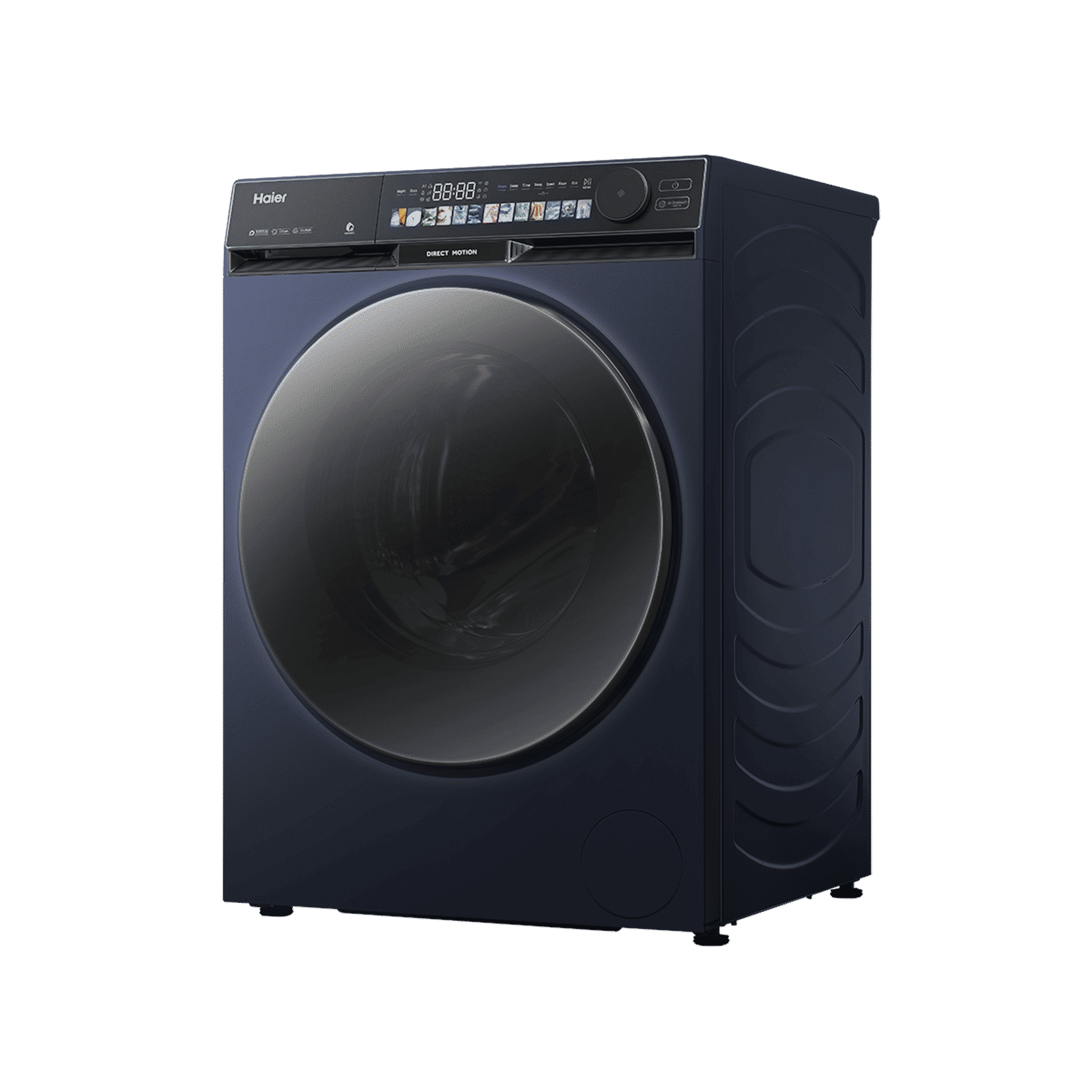 Haier 12 kg 5 Star Wi-Fi Fully Automatic Front Load Washing Machine (F9P, HW120-DM14F9PBKU1, Direct Motion Motor, Black)_5