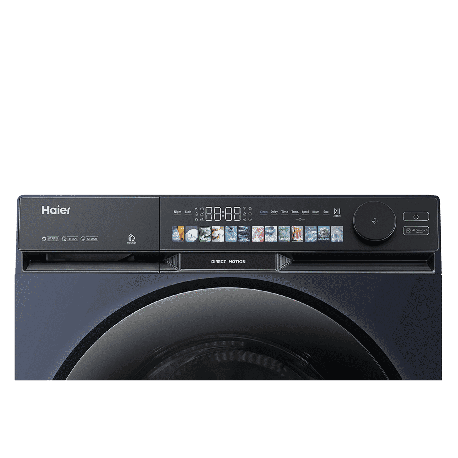 Haier 12 kg 5 Star Wi-Fi Fully Automatic Front Load Washing Machine (F9P, HW120-DM14F9PBKU1, Direct Motion Motor, Black)_8