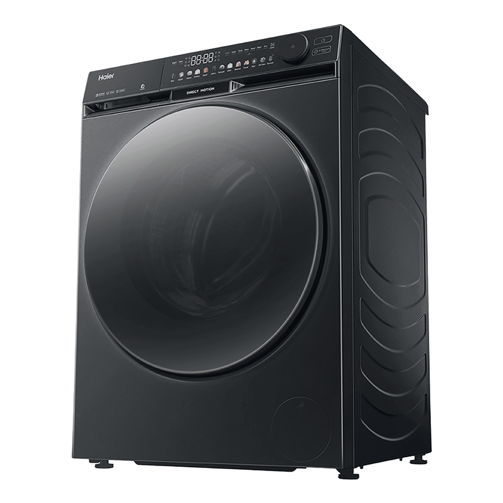 Haier 10 kg 5 Star Wi-Fi Fully Automatic Front Load Washing Machine (F9B, HW100-DM14F9BKU1, Direct Motion Motor, Black) Haier 10 kg 5 Star Wi-Fi Fully Automatic Front Load Washing Machine (F9B, HW100-DM14F9BKU1, Direct Motion Motor, Black)_5