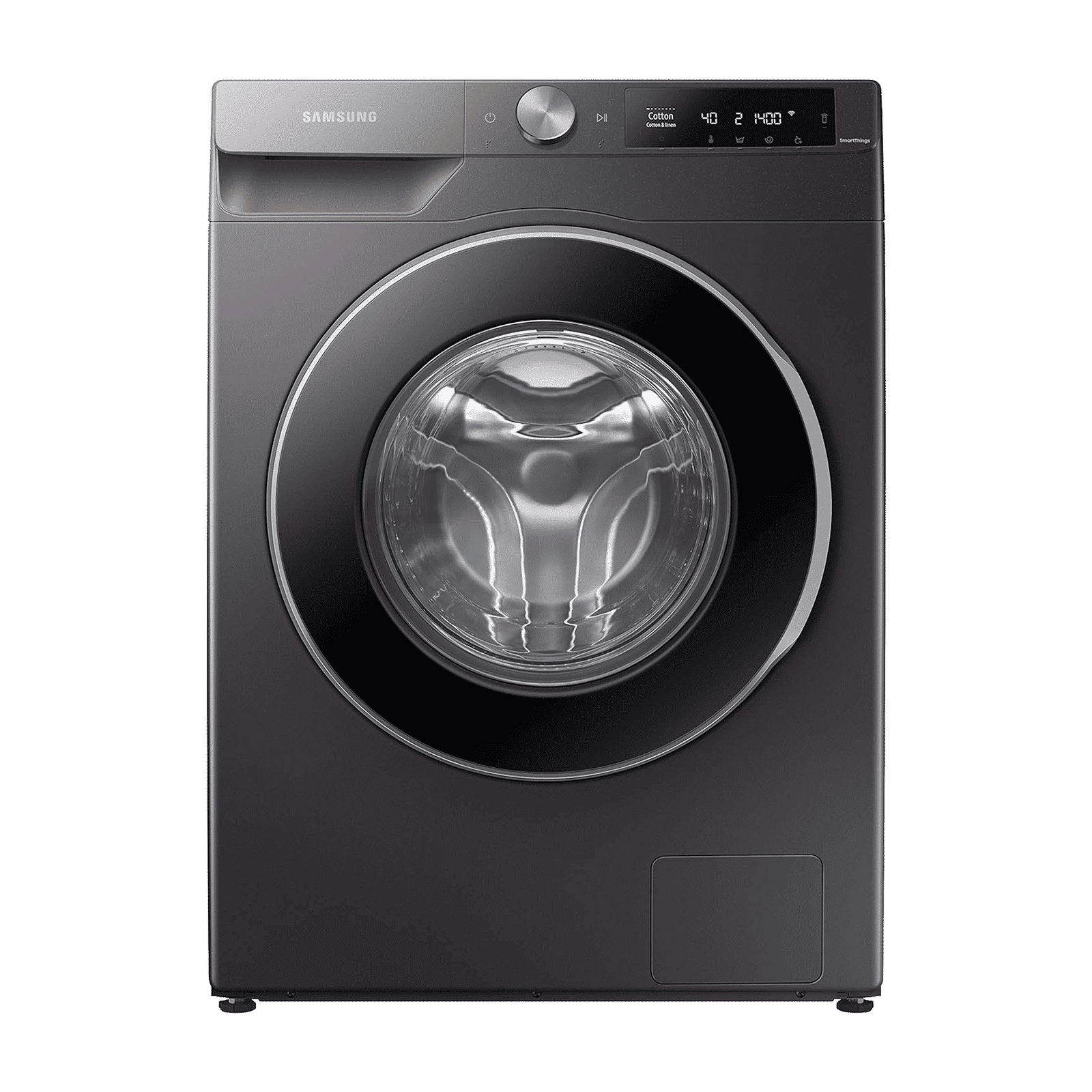 SAMSUNG 9 kg 5 Star Inverter Fully Automatic Front Load Washing Machine (WW90T604DLN/TL, AI Control Display, Inox)_1