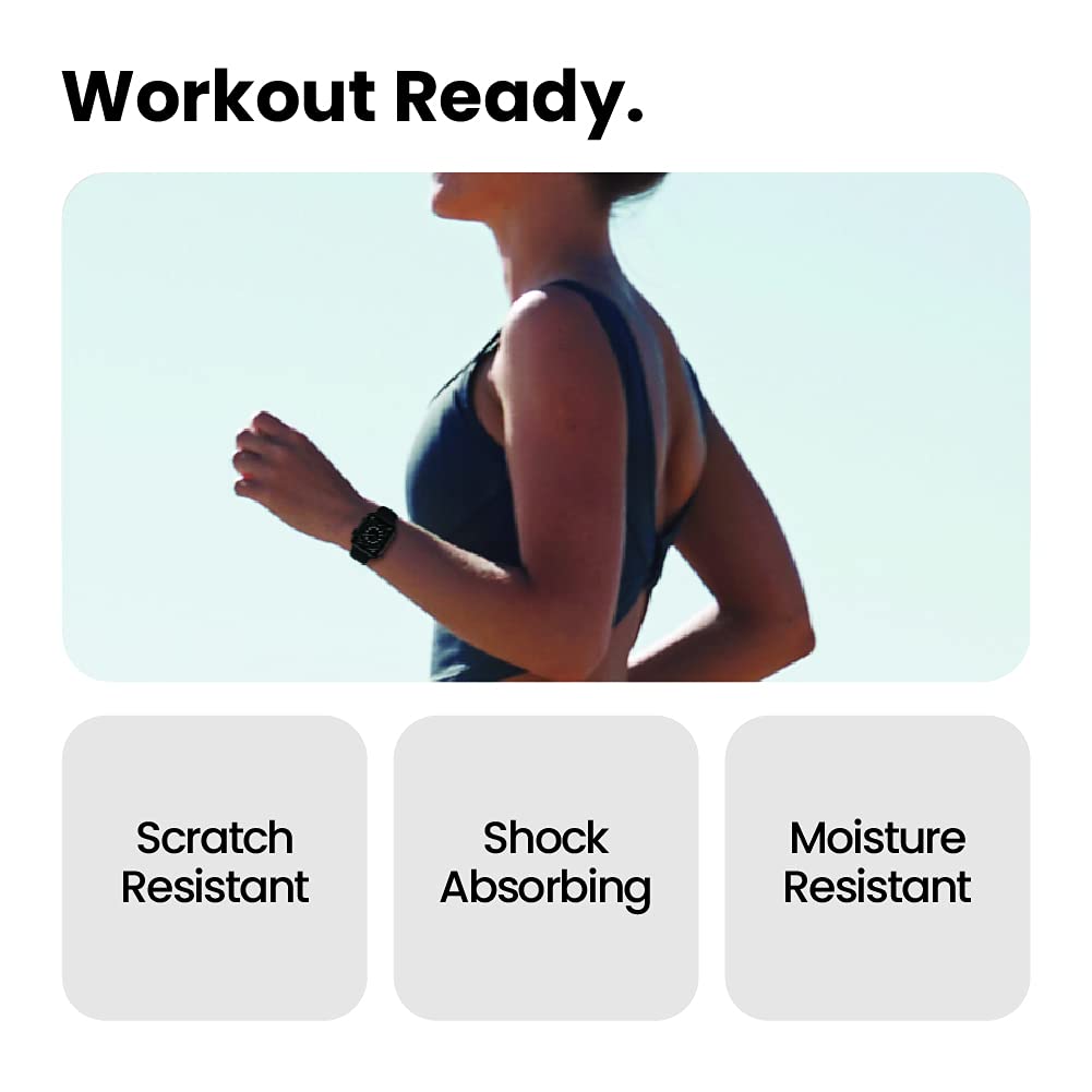 Hyphen DEFENDR TPU Bumper Case for Apple Watch Series SE, 4, 5 & 6 (44mm) (Touch Sensitive Tempered Glass, Black) Hyphen DEFENDR TPU Bumper Case for Apple Watch Series SE, 4, 5 & 6 (44mm) (Touch Sensitive Tempered Glass, Black)_9