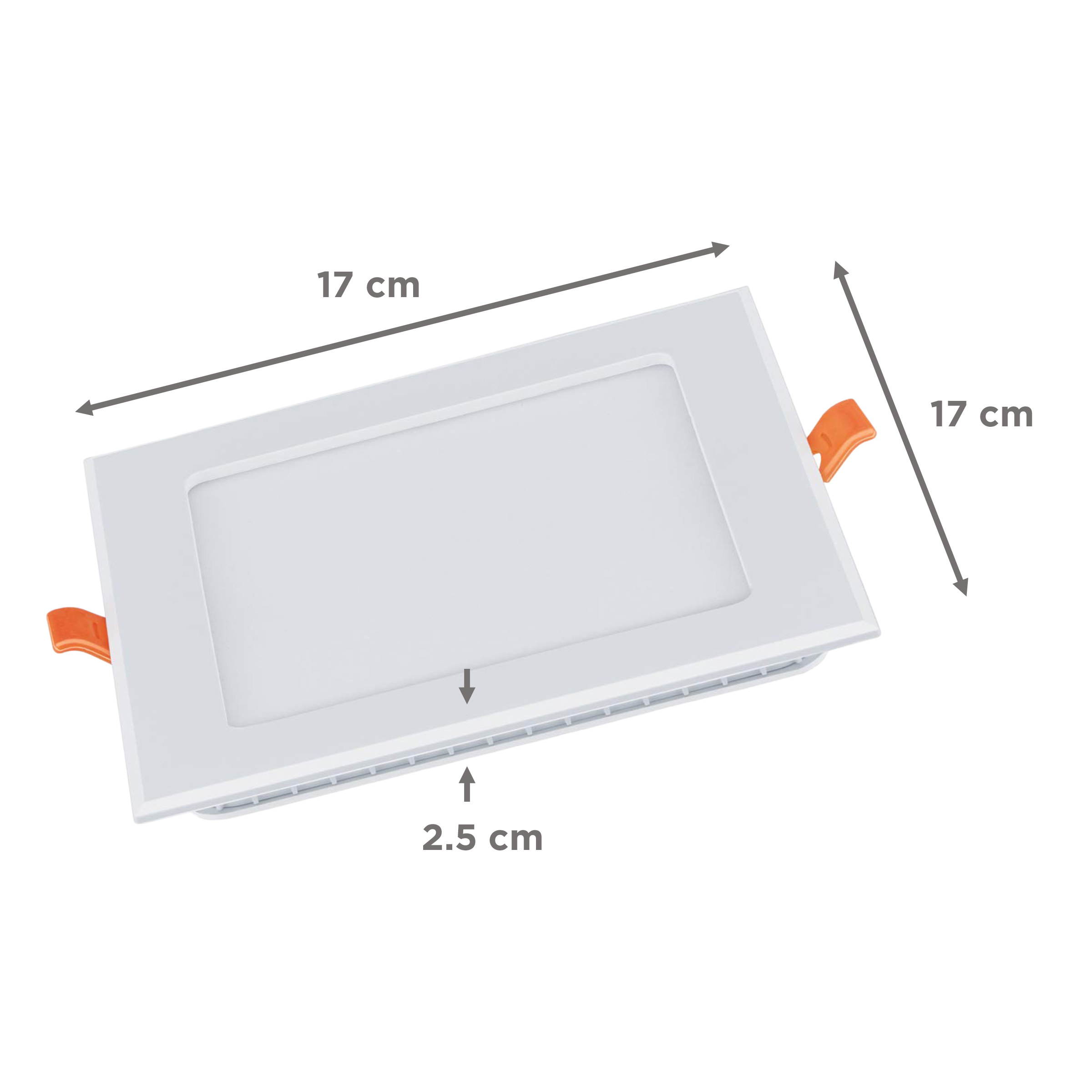 BAJAJ Ivora LED Panel CDL Square 12 Watts Electric Powered Pendant Light (900 Lumens, 830279, White)_2