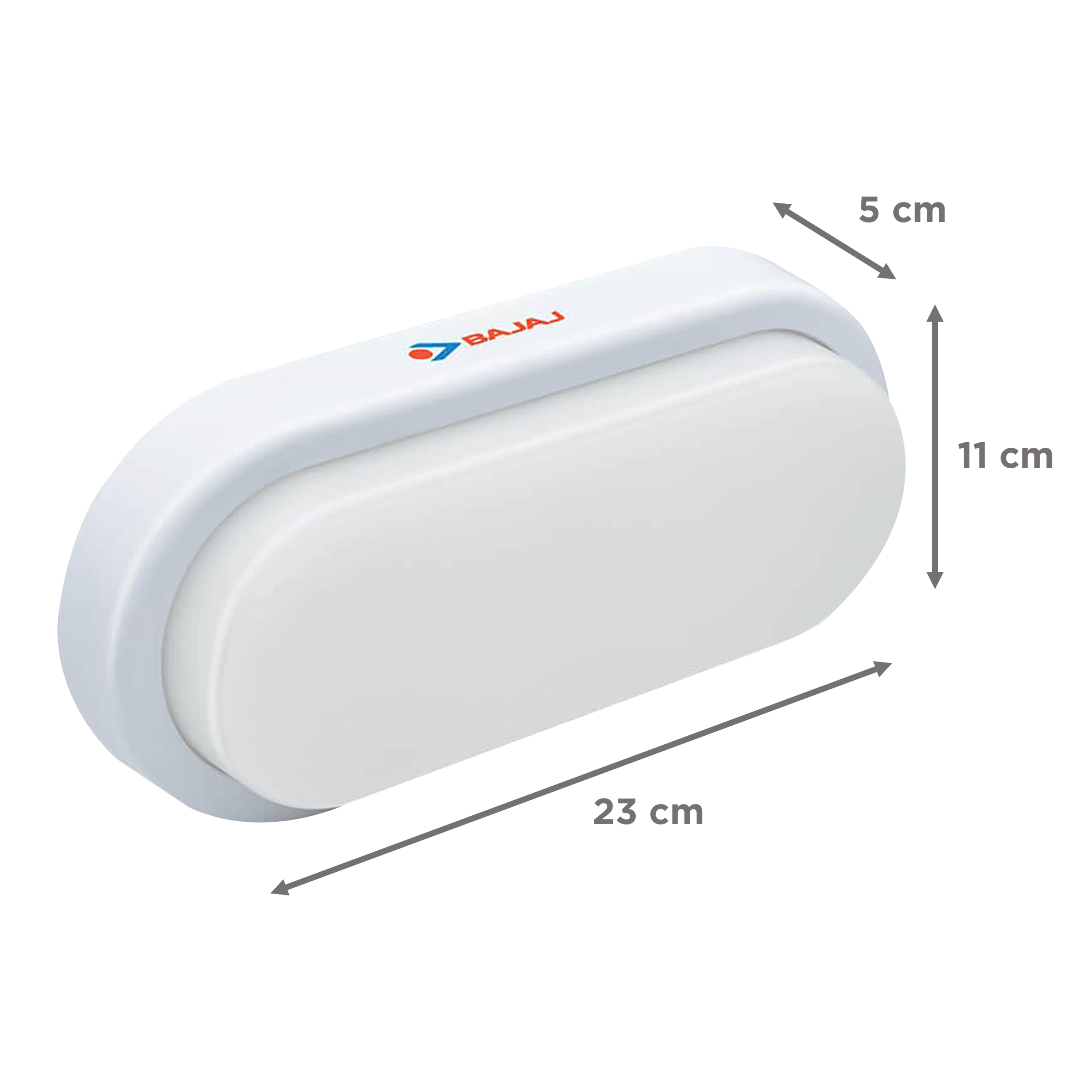 BAJAJ Ivora LED Bulk Head 10 Watts Electric Powered Pendant Light (850 Lumens, 830321, White)_3