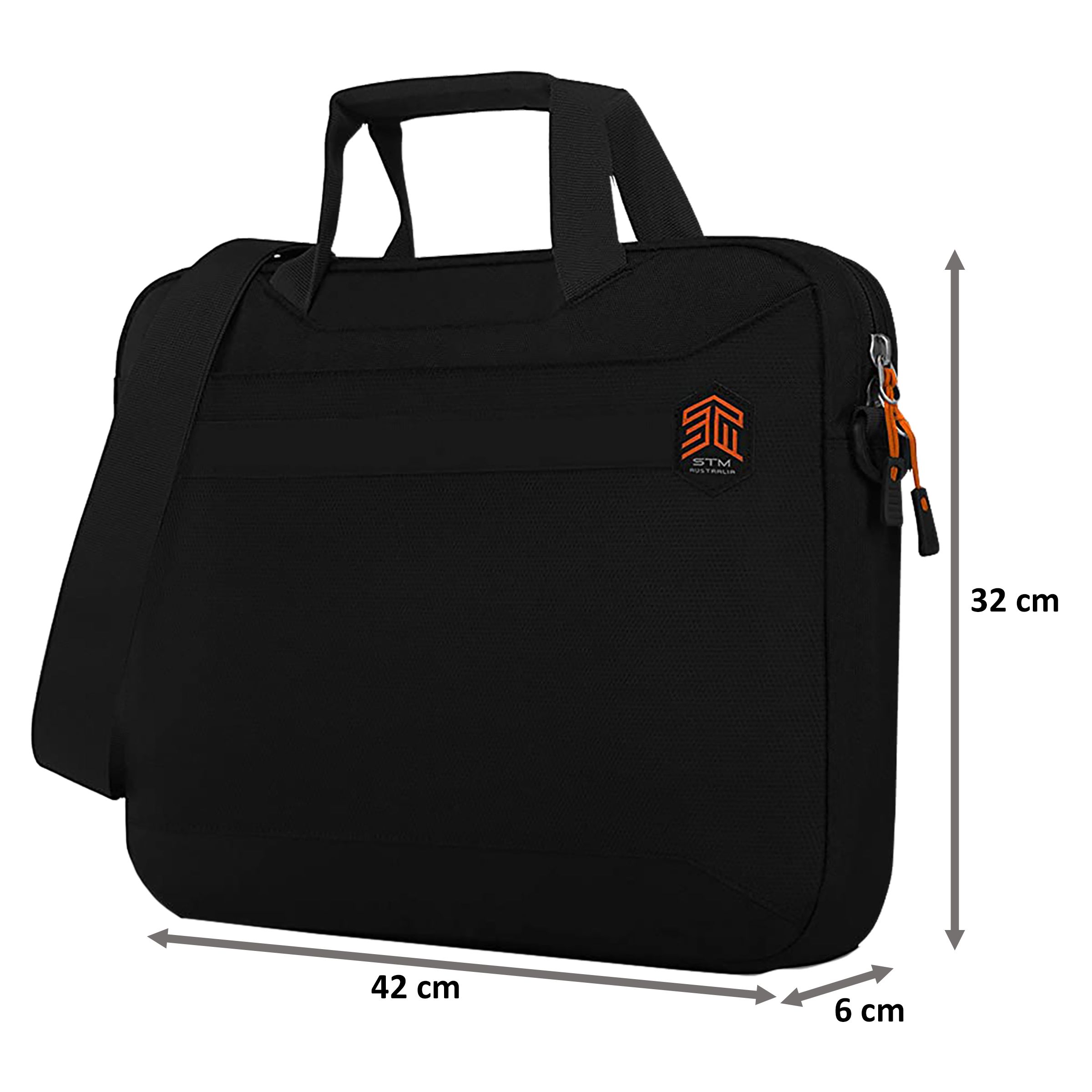 STM Journal Litres Carry Case for 15 Inch Laptop (Protective Suspended Tech Cell, STM-112-229P-01, Black)_2