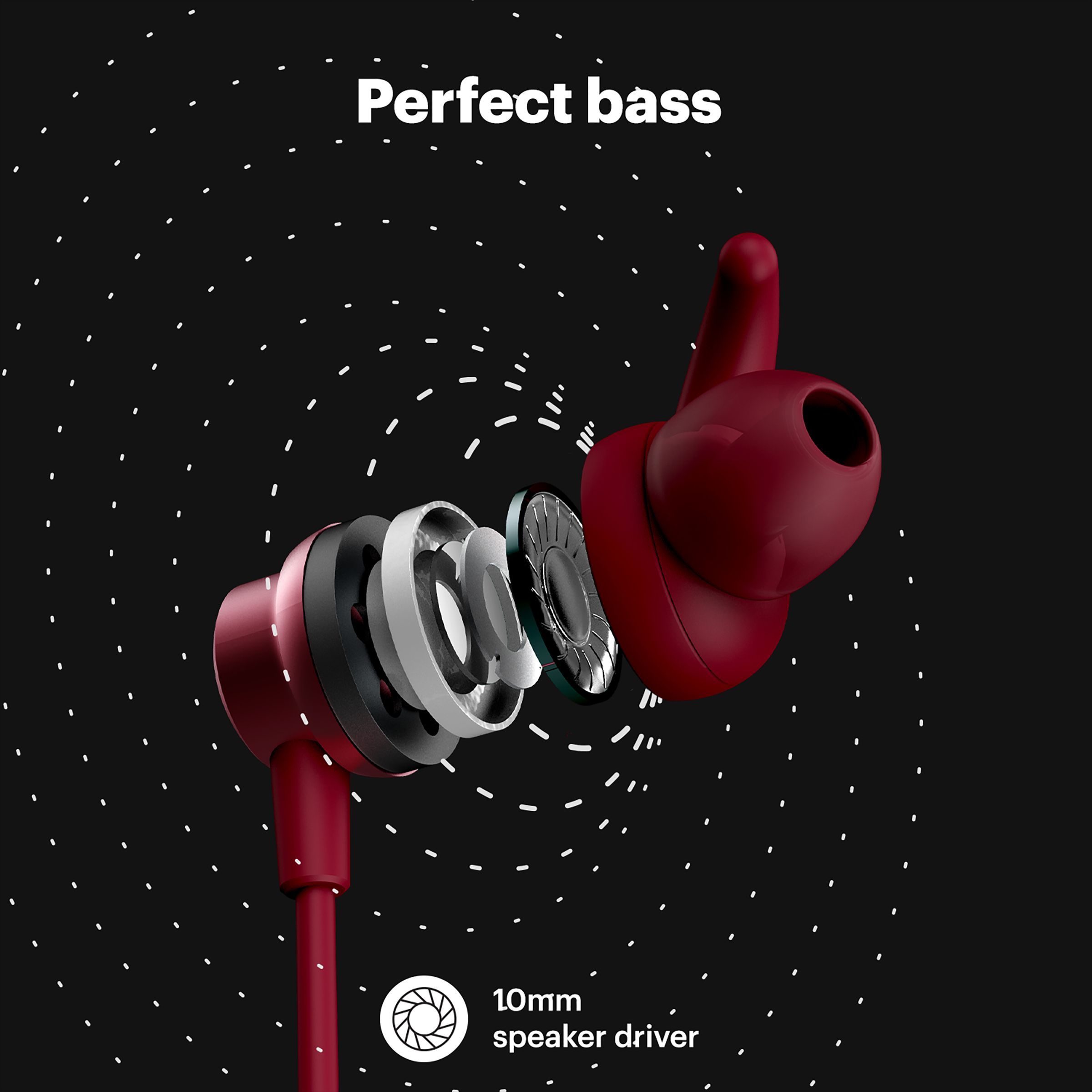 noise Tune Active Plus In-Ear Wireless Earphone with Mic (Bluetooth 5.0, IPX5 Water Resistant, Purple)_10