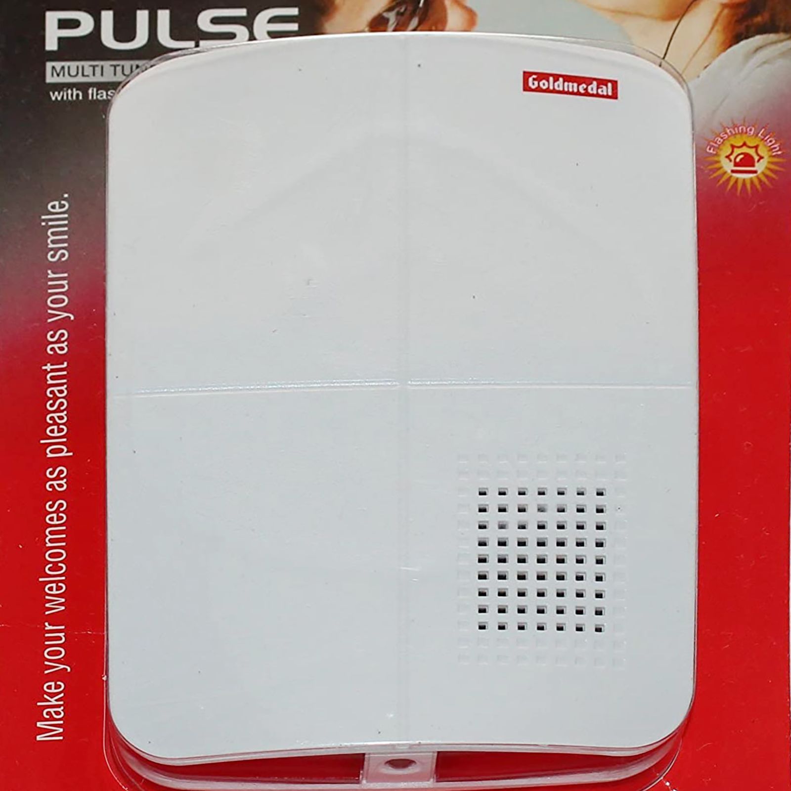 Goldmedal Pulse Door Bell (Multitune, 204072, White)_1