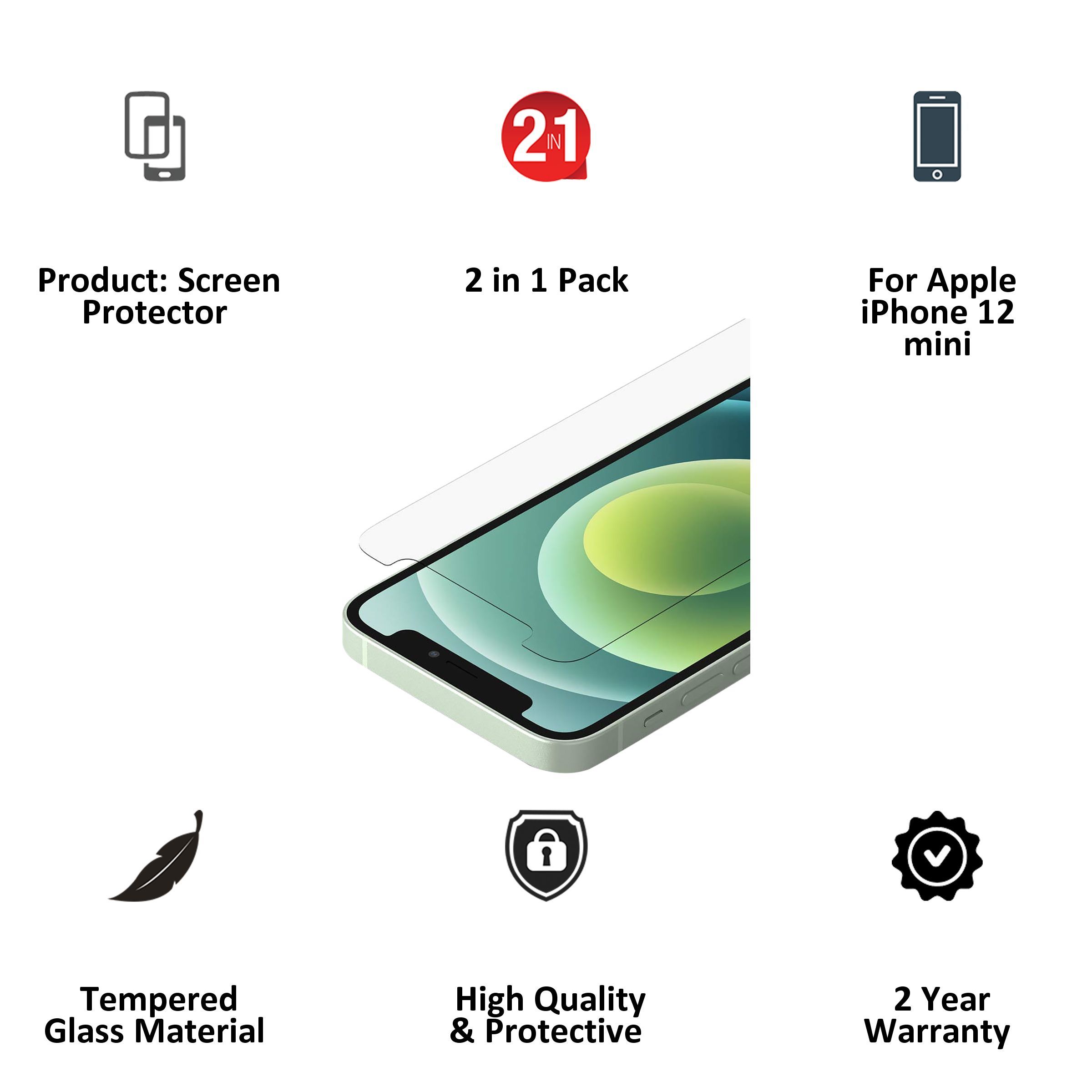 belkin Playa Screen Protector For iPhone 12 Mini (Smooth) belkin Playa Screen Protector For iPhone 12 Mini (Smooth)_2