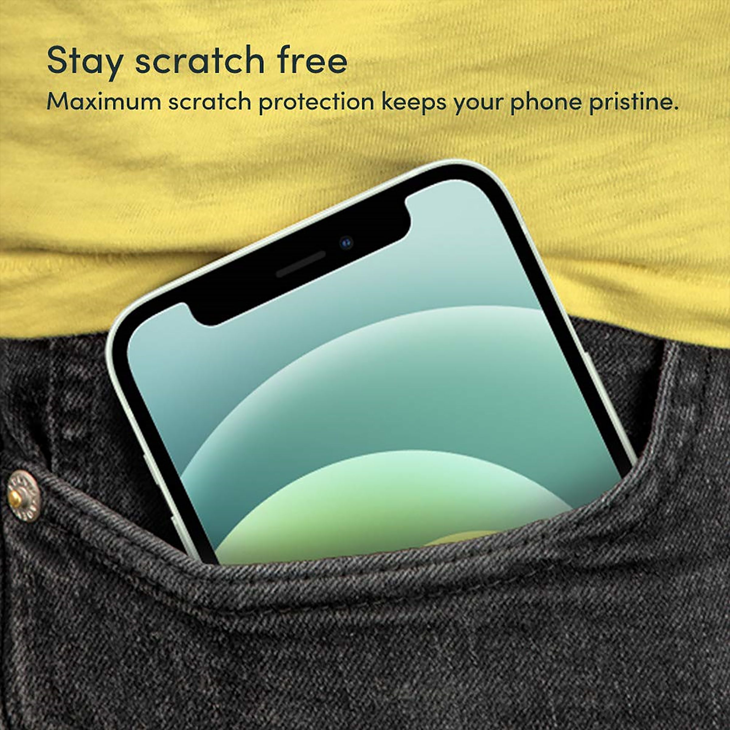 belkin Playa Screen Protector For iPhone 12 Mini (Smooth) belkin Playa Screen Protector For iPhone 12 Mini (Smooth)_4