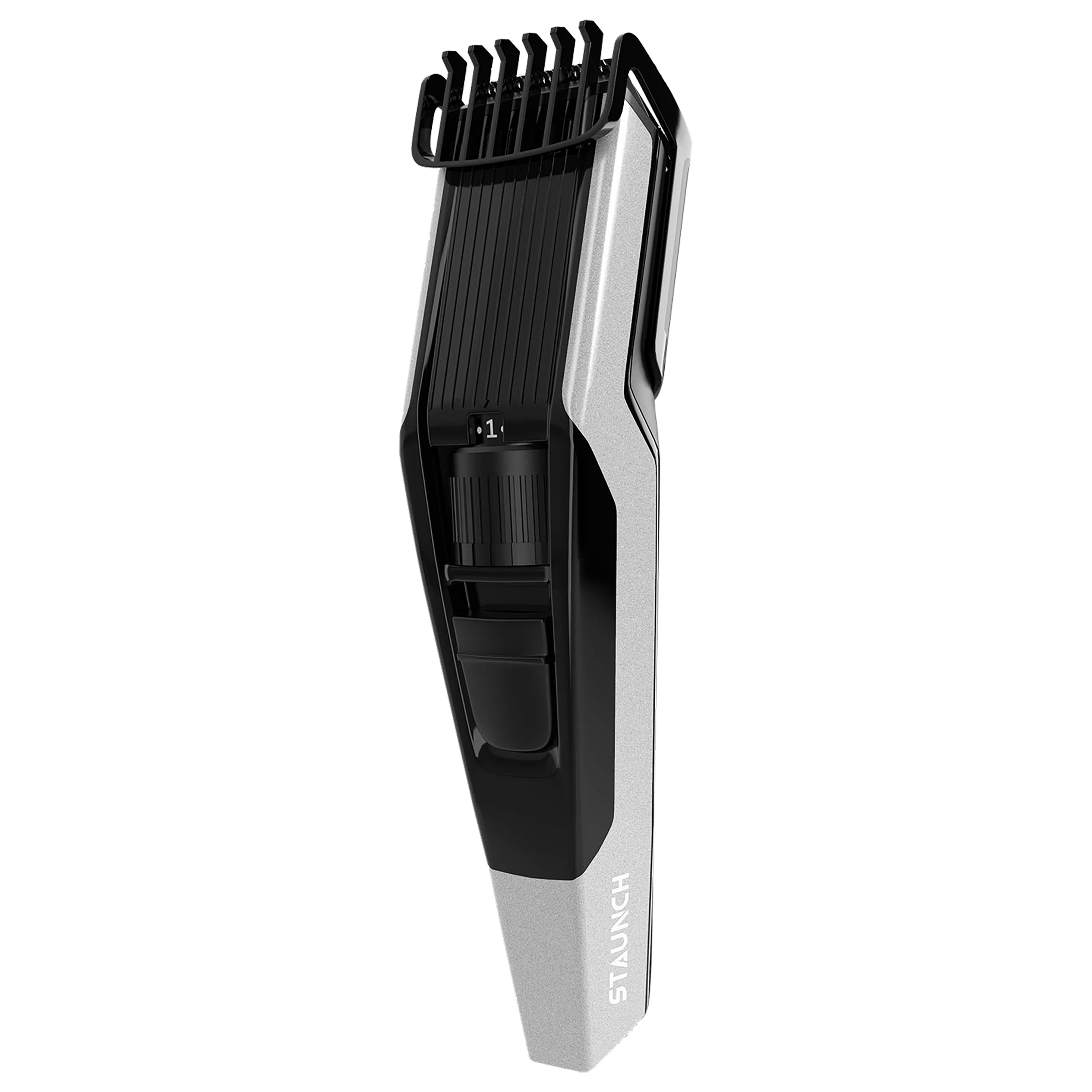 STAUNCH SBT3011 Cordless Dry Trimmer for Beard with 20 Length Settings for Men (60mins Runtime, Skin Friendly Performance, Black and Silver)_1