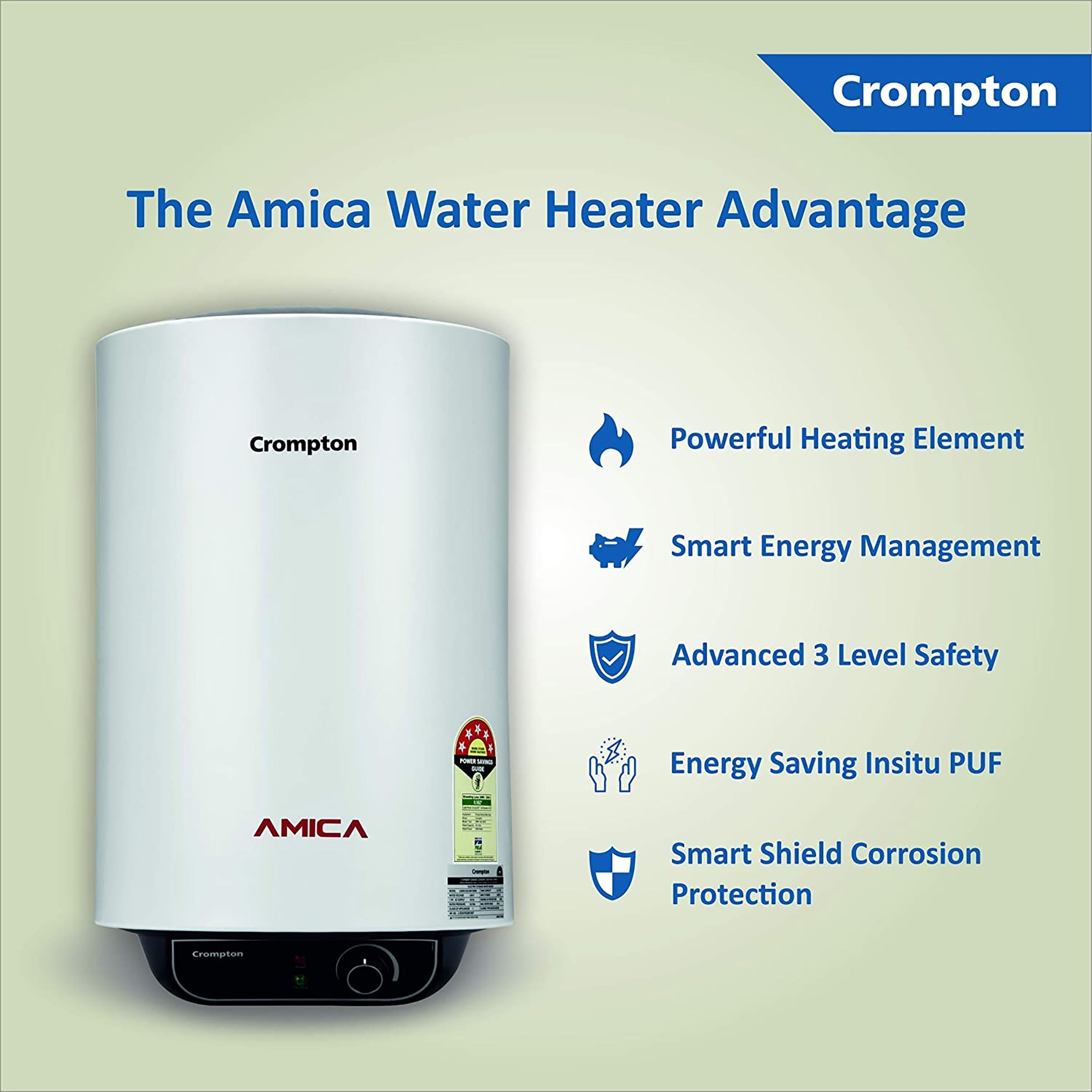 Crompton Amica 10 Litres 5 Star Storage Water Geyser (2000 Watts, ASWH-2010, White)_13