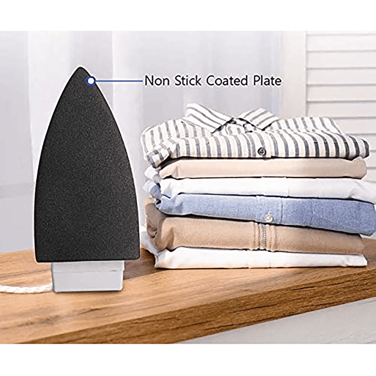 Russell Hobbs RDI1000P BUDGET++ 1000 Watts Dry Iron (Pivoting Cord, White)_4