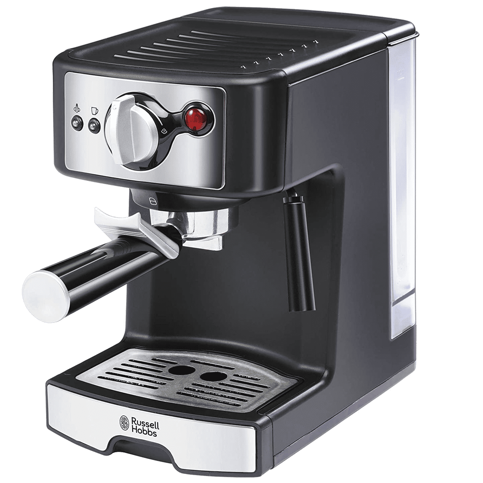 Russell Hobbs Automatic Coffee Maker (Makes Espresso, 15 Bar Pressure, 190713A, Black) Russell Hobbs Automatic Coffee Maker (Makes Espresso, 15 Bar Pressure, 190713A, Black)_7